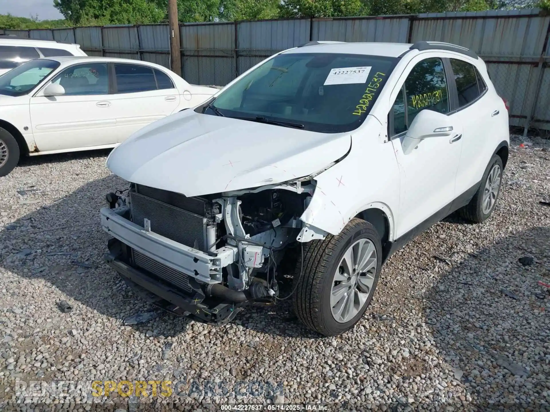 2 Photograph of a damaged car KL4CJASB7KB784418 BUICK ENCORE 2019