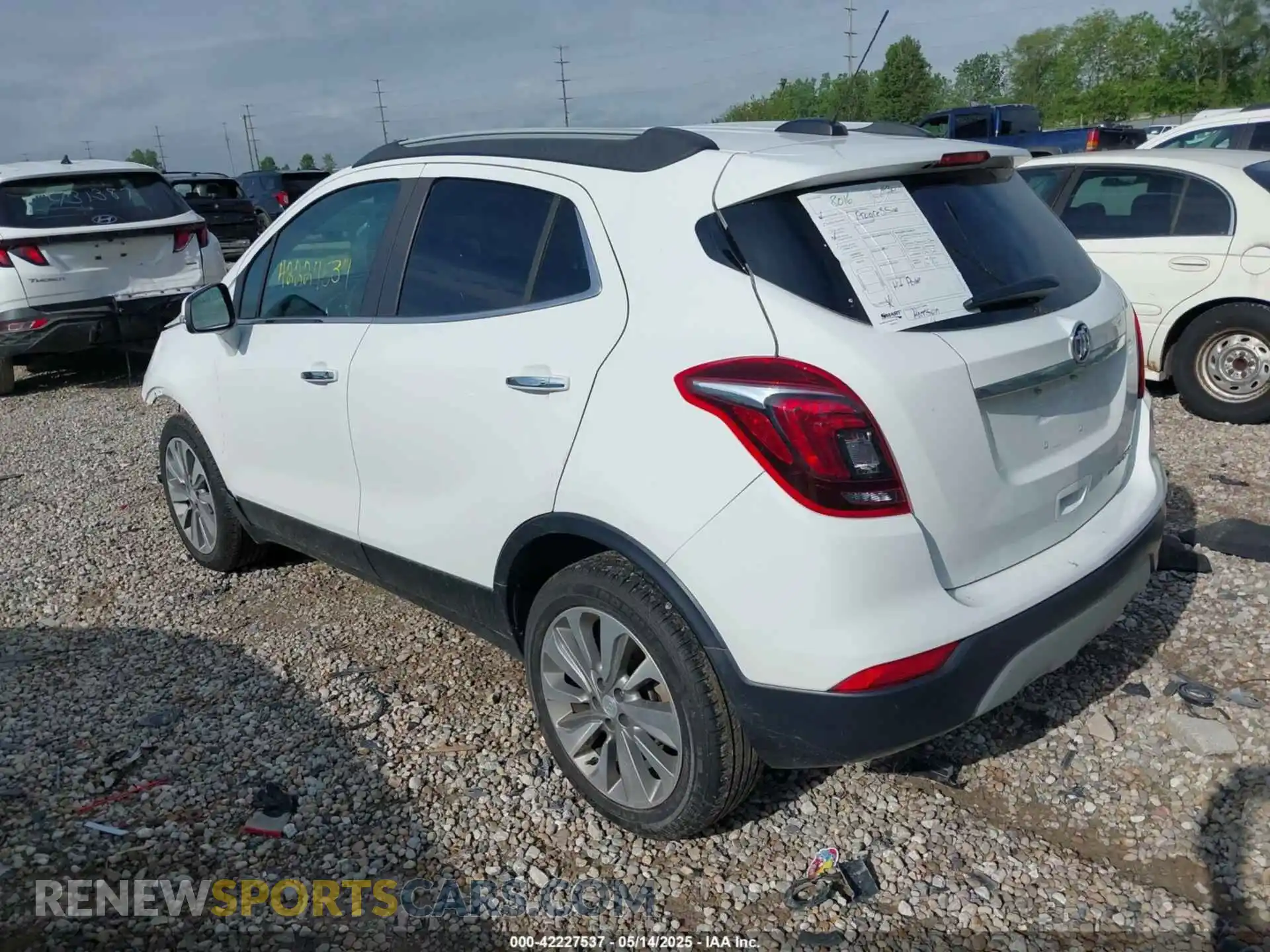 3 Photograph of a damaged car KL4CJASB7KB784418 BUICK ENCORE 2019