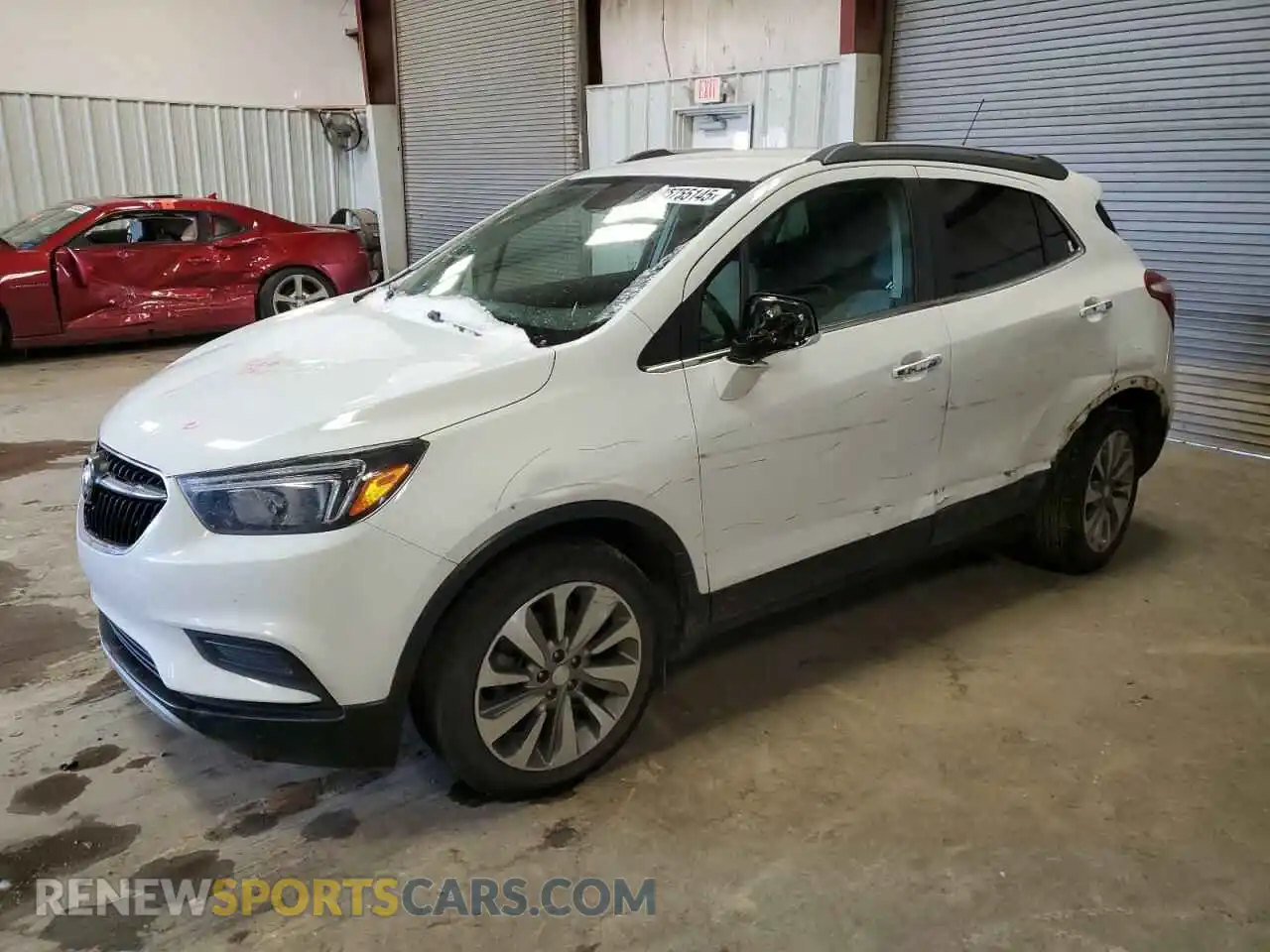 1 Photograph of a damaged car KL4CJASB7KB847131 BUICK ENCORE 2019