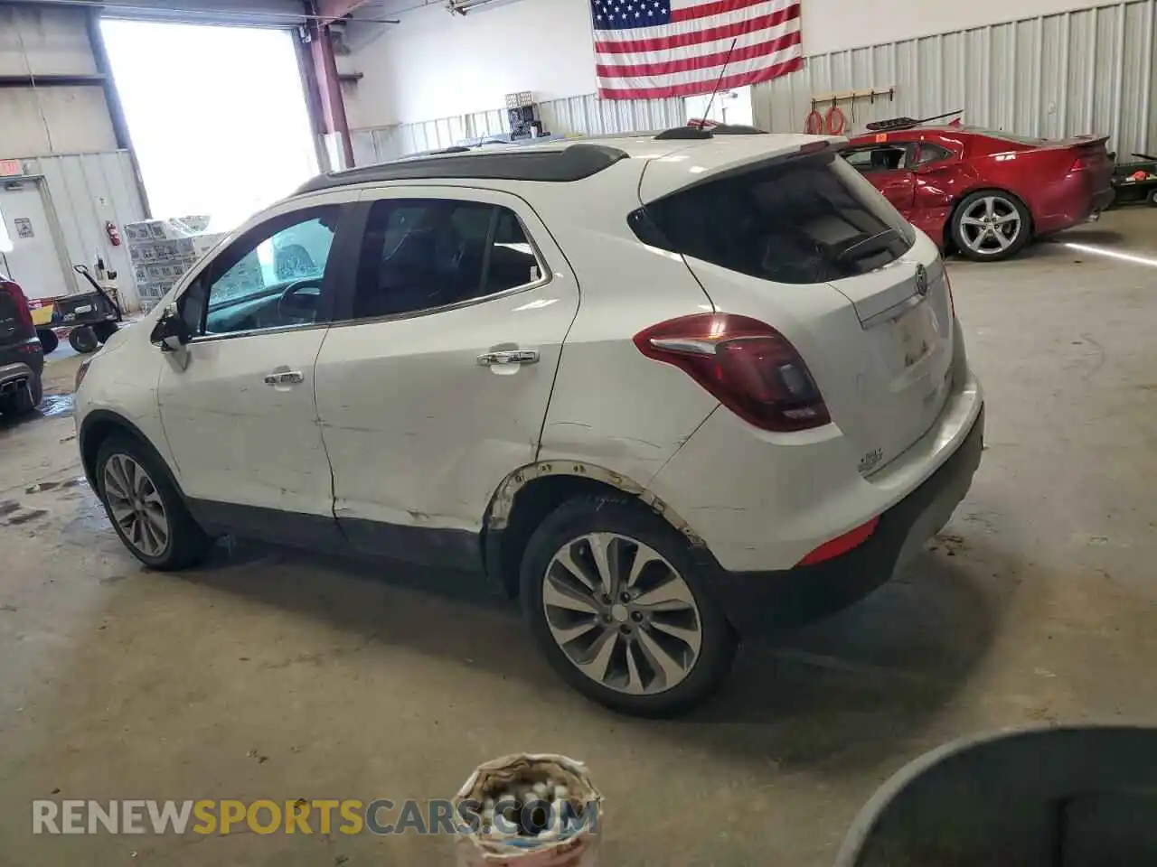 2 Photograph of a damaged car KL4CJASB7KB847131 BUICK ENCORE 2019