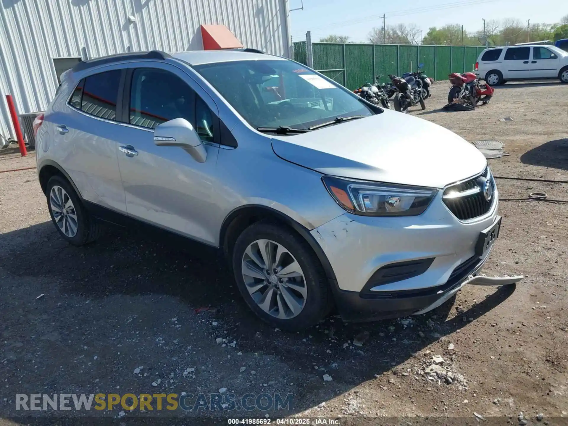 1 Photograph of a damaged car KL4CJASB7KB863653 BUICK ENCORE 2019