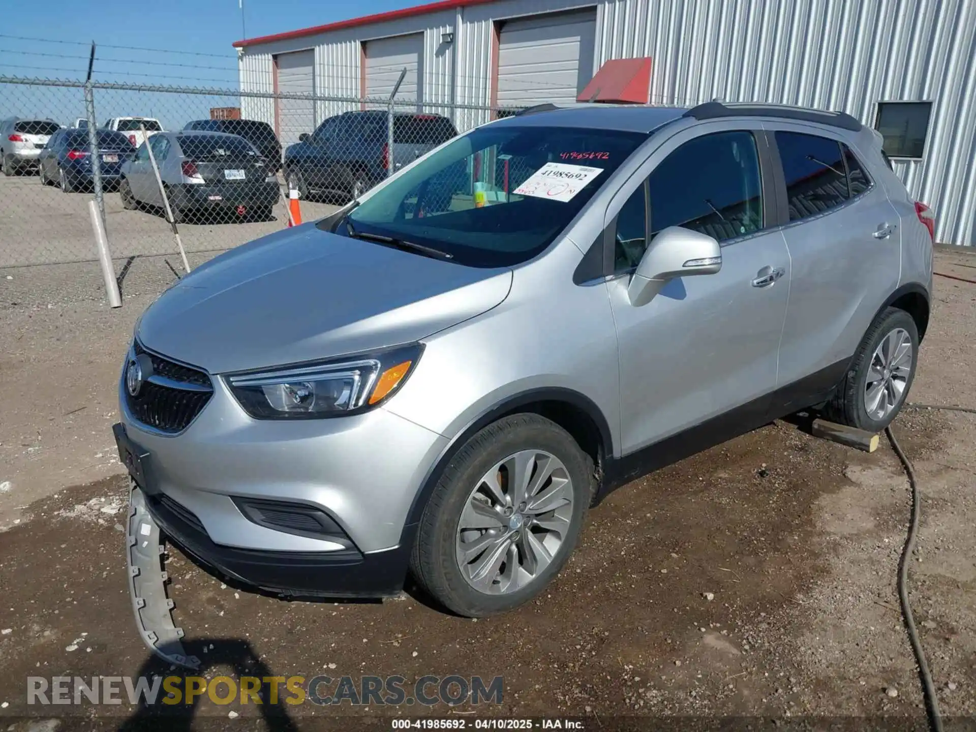 2 Photograph of a damaged car KL4CJASB7KB863653 BUICK ENCORE 2019