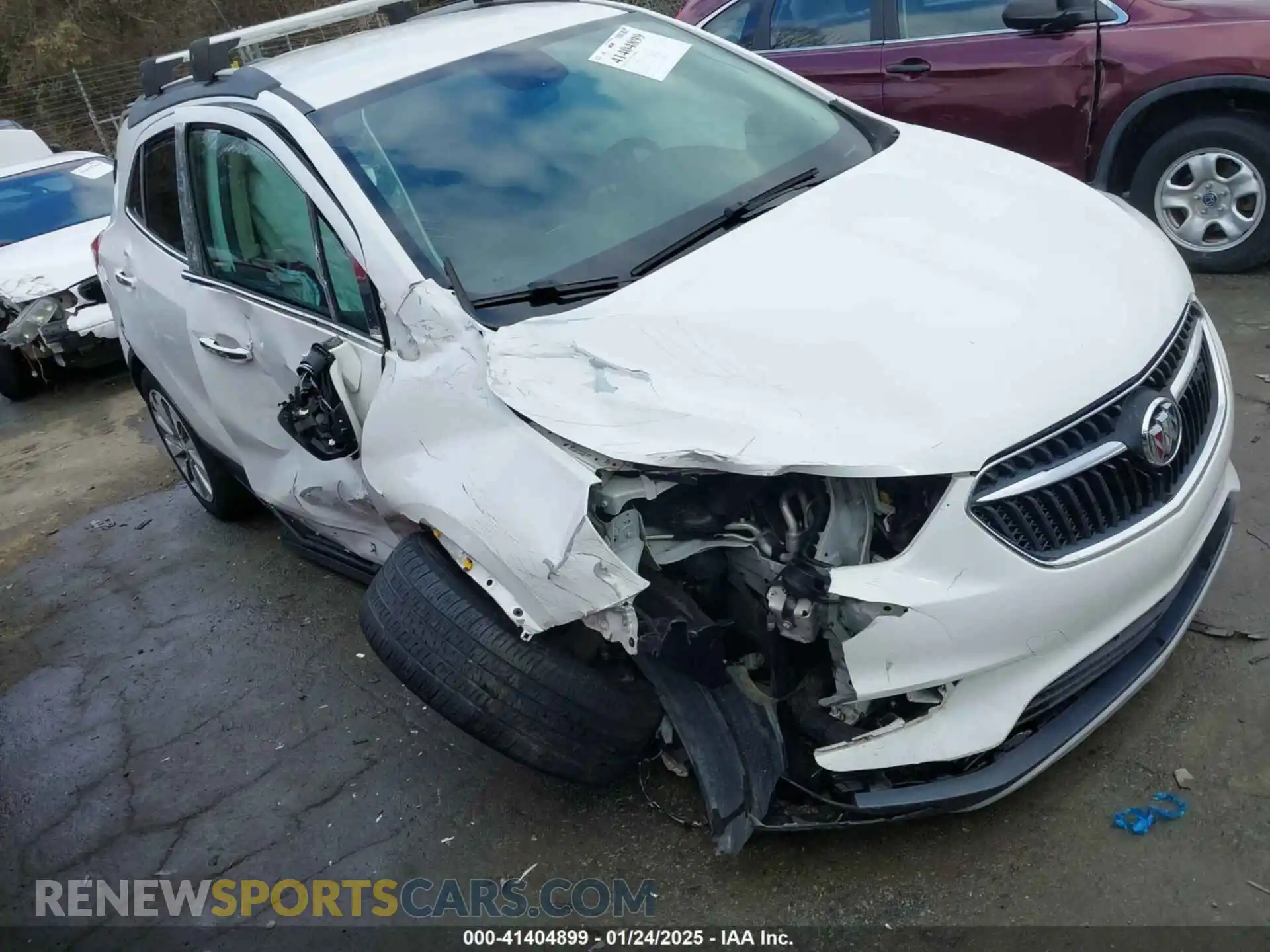 1 Photograph of a damaged car KL4CJASB7KB876788 BUICK ENCORE 2019