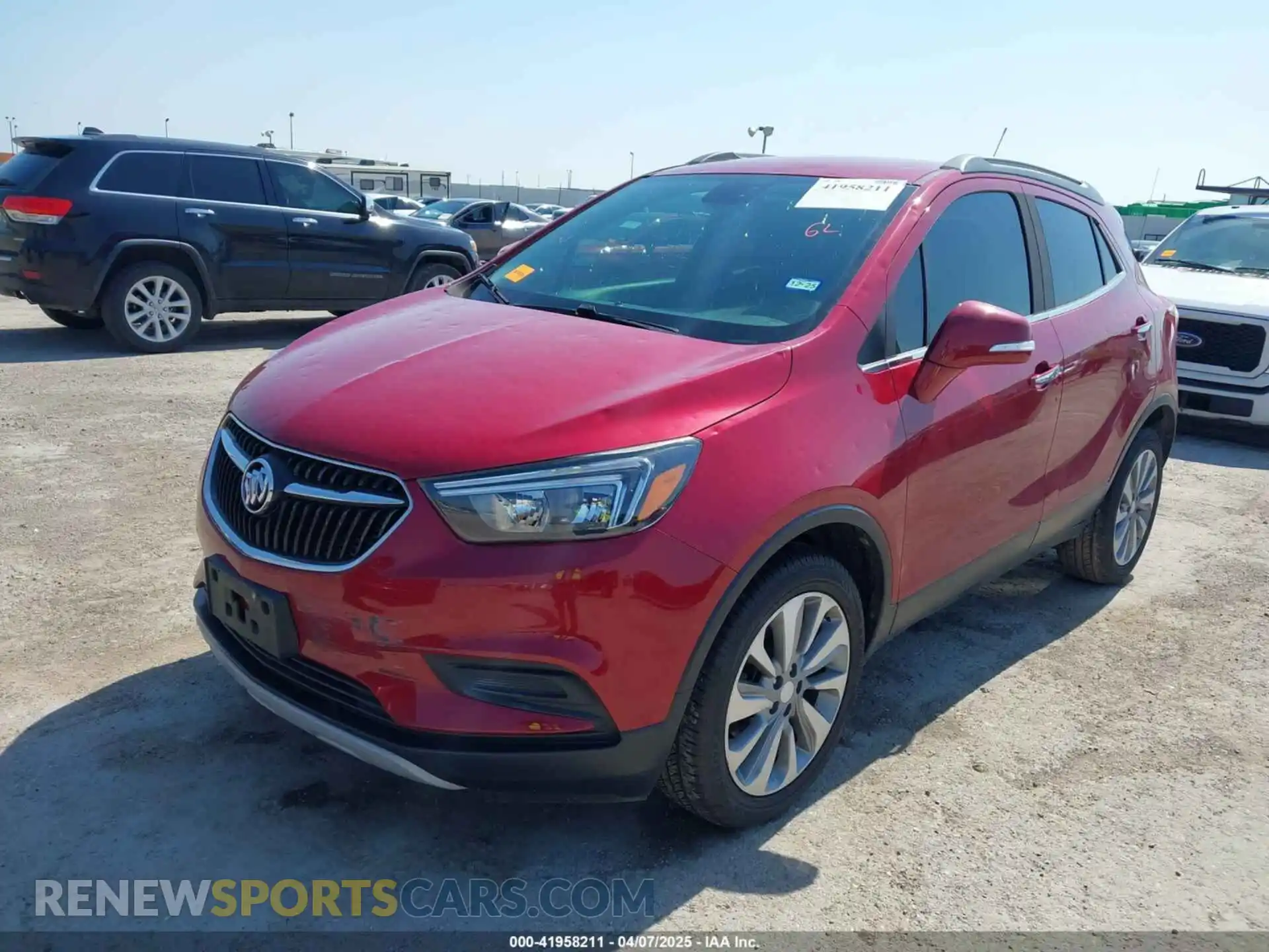 2 Photograph of a damaged car KL4CJASB7KB940540 BUICK ENCORE 2019