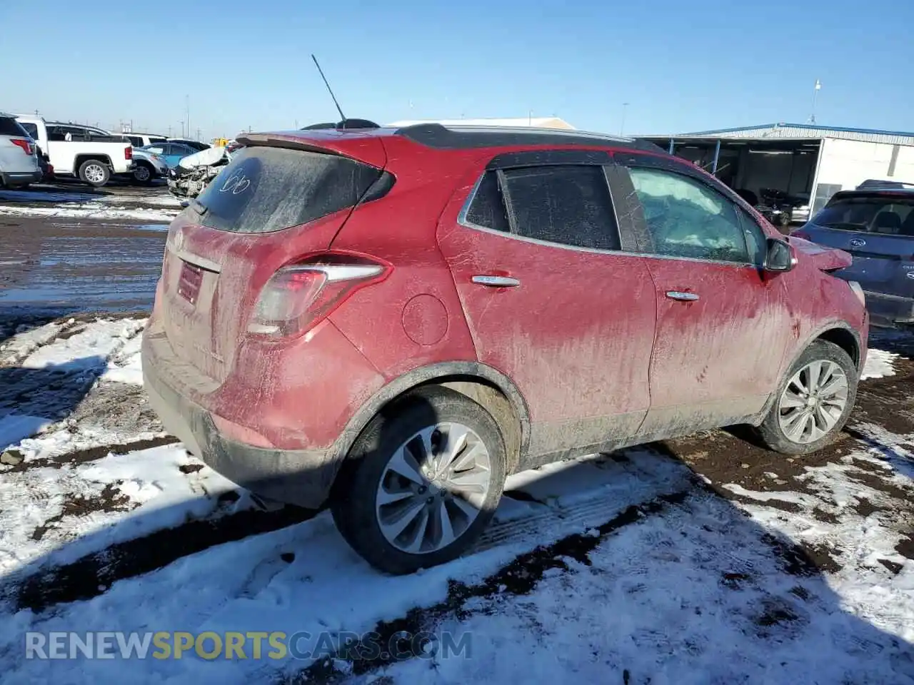 3 Photograph of a damaged car KL4CJASB8KB707251 BUICK ENCORE 2019