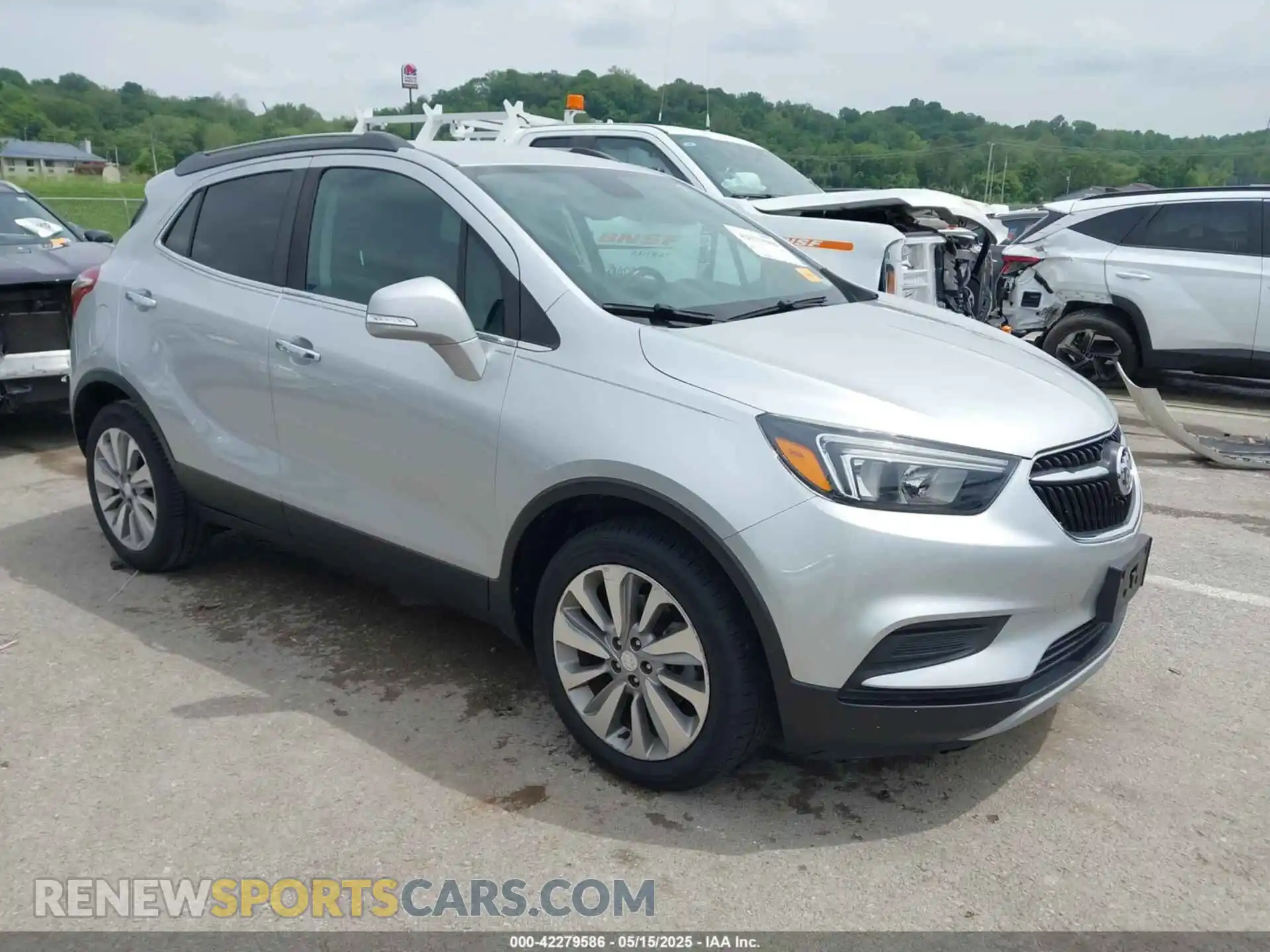 1 Photograph of a damaged car KL4CJASB8KB777316 BUICK ENCORE 2019
