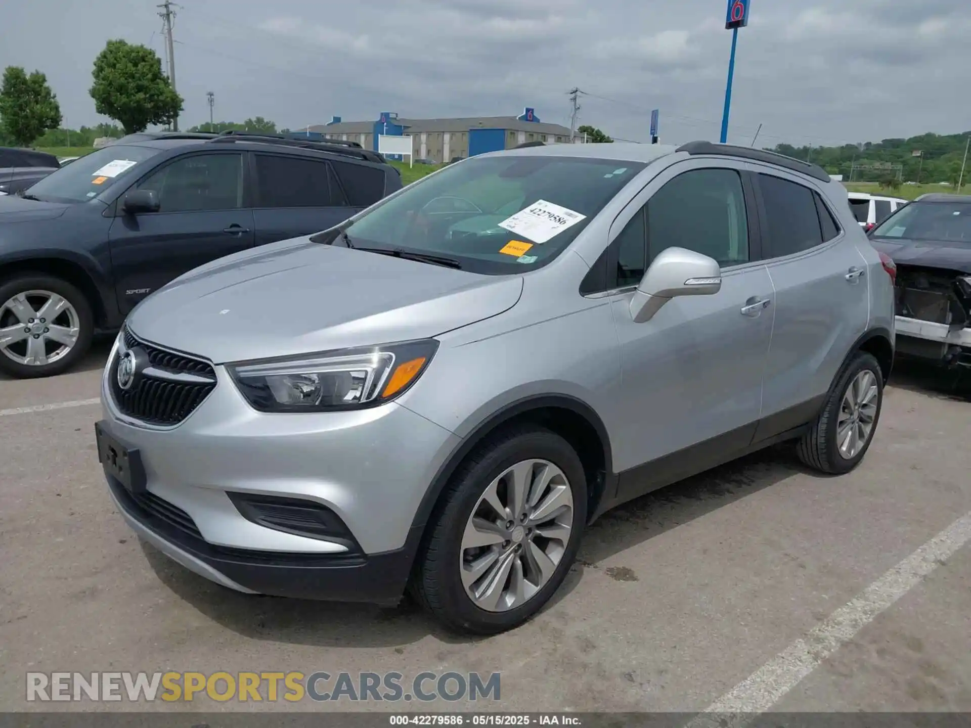 2 Photograph of a damaged car KL4CJASB8KB777316 BUICK ENCORE 2019