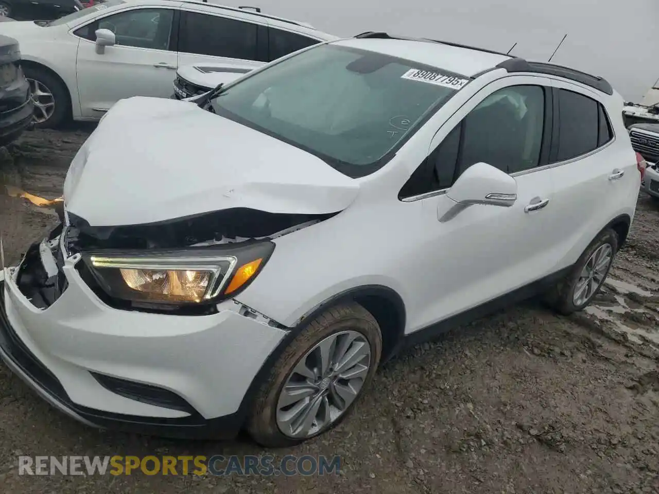 1 Photograph of a damaged car KL4CJASB8KB813277 BUICK ENCORE 2019