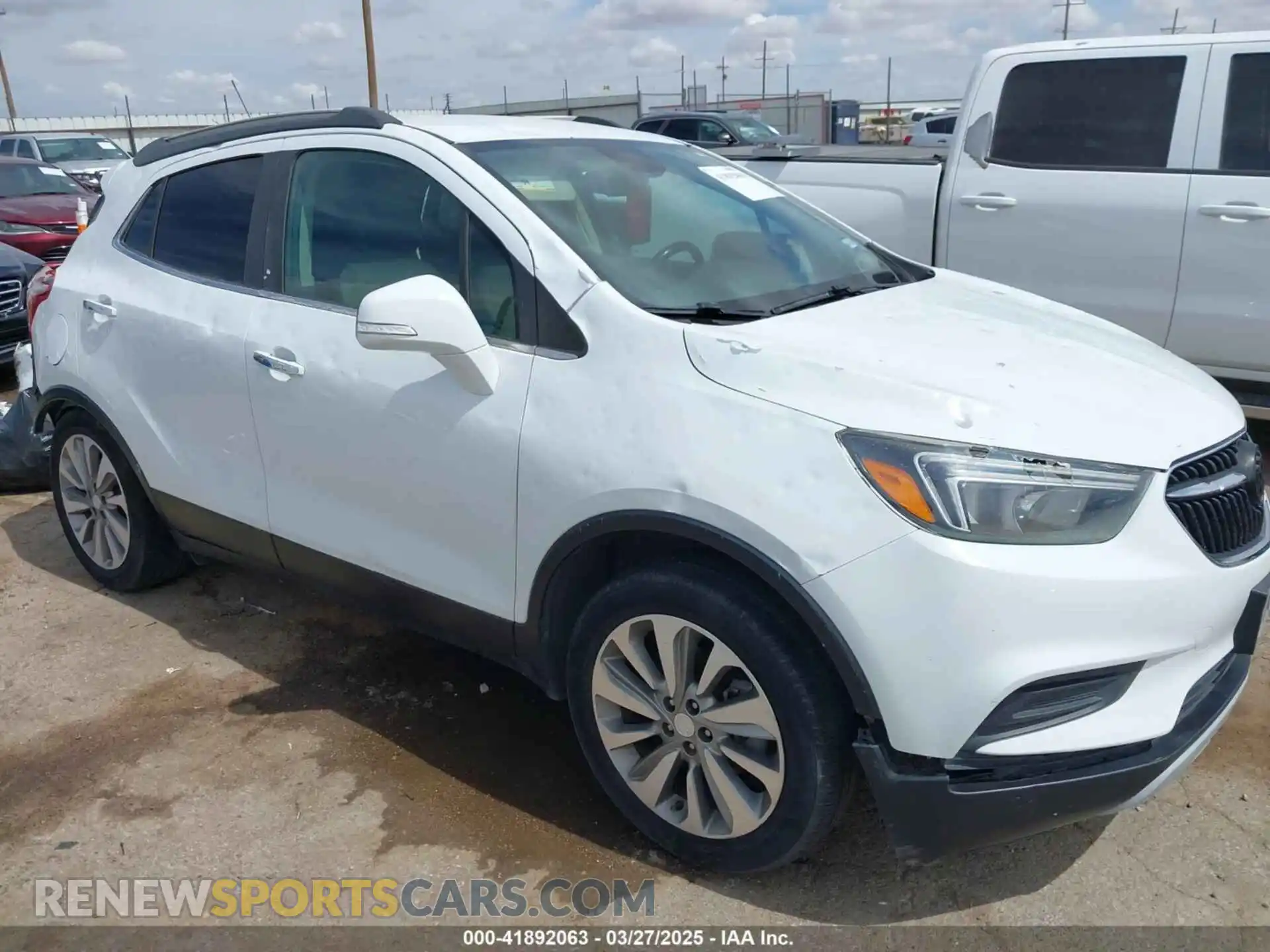 1 Photograph of a damaged car KL4CJASB8KB832184 BUICK ENCORE 2019