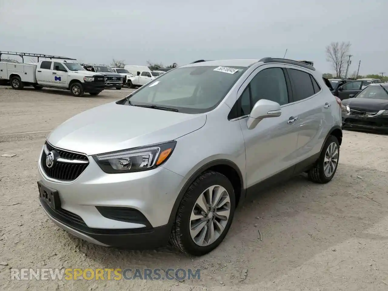 1 Photograph of a damaged car KL4CJASB8KB859398 BUICK ENCORE 2019