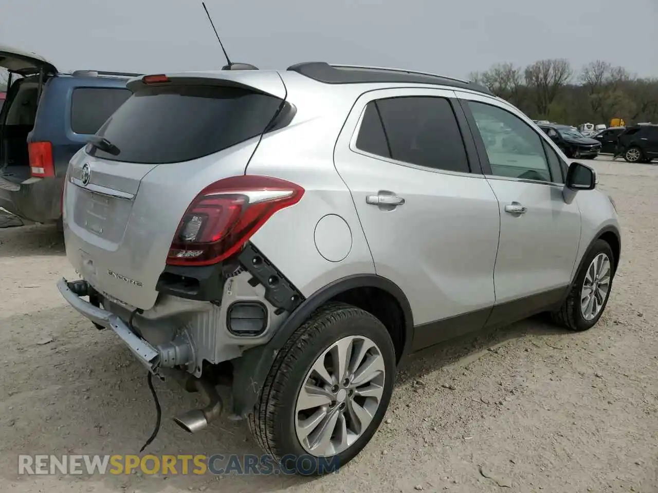 3 Photograph of a damaged car KL4CJASB8KB859398 BUICK ENCORE 2019