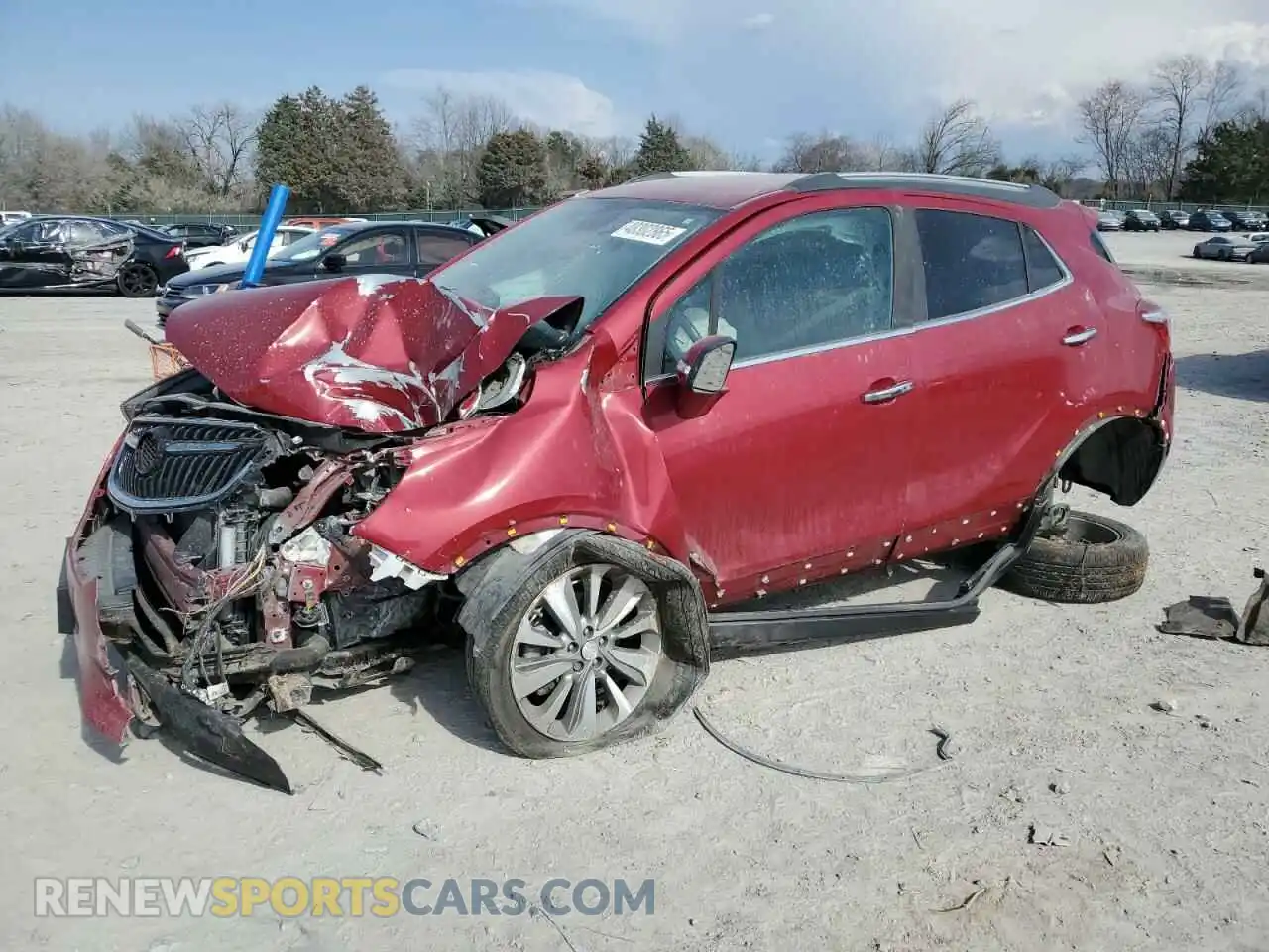 1 Photograph of a damaged car KL4CJASB8KB859711 BUICK ENCORE 2019