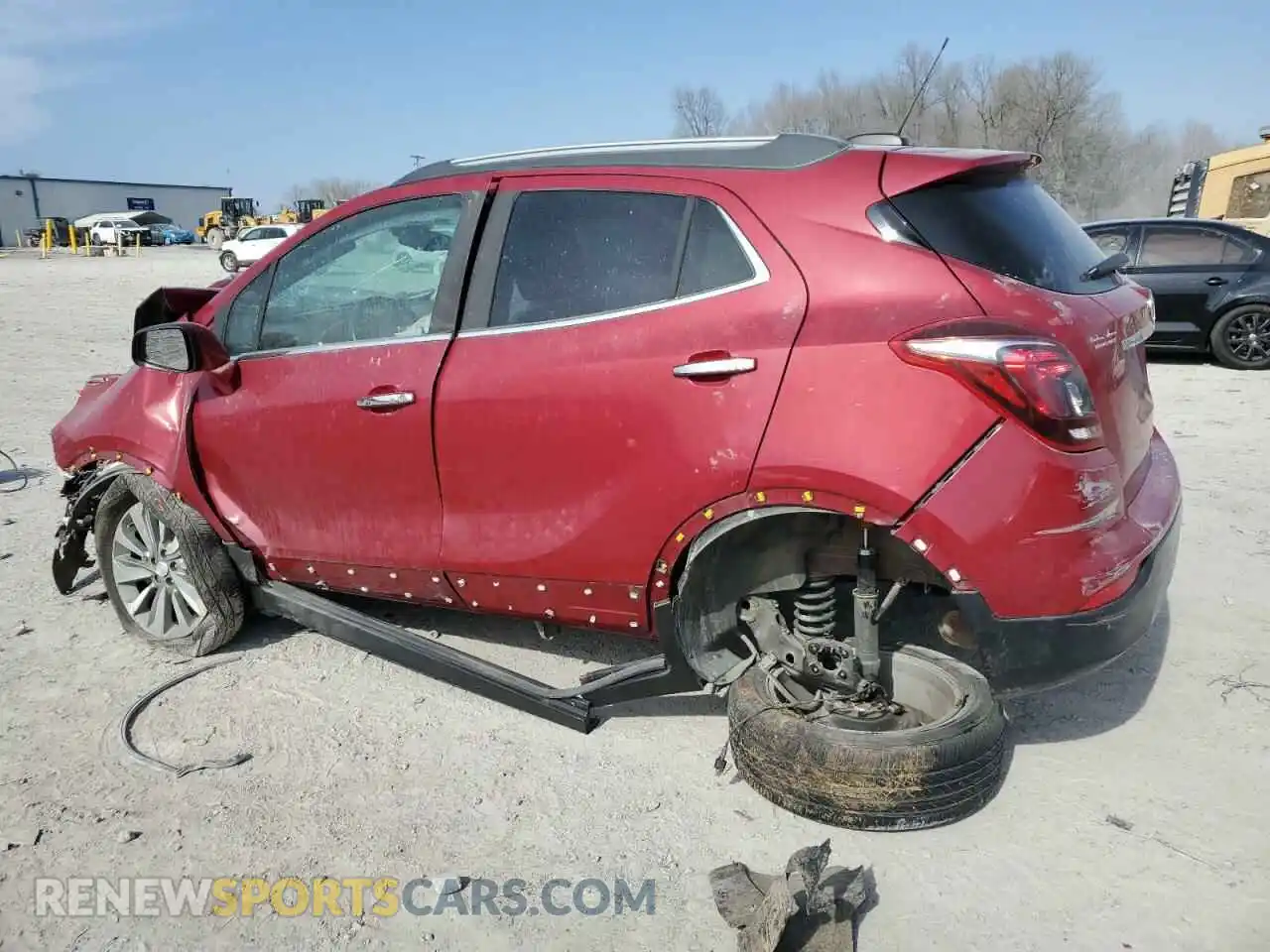 2 Photograph of a damaged car KL4CJASB8KB859711 BUICK ENCORE 2019