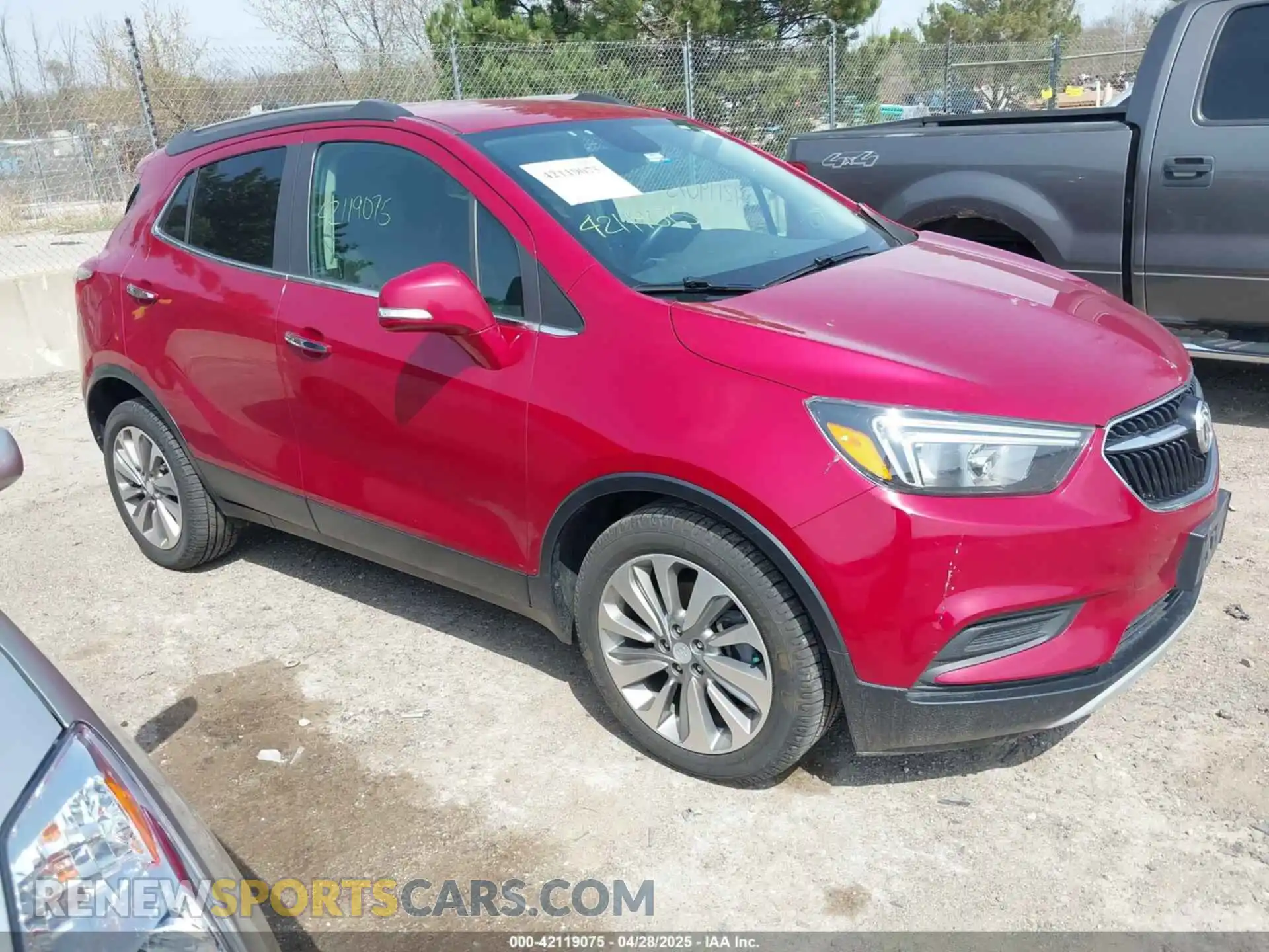 1 fotografías del automóvil dañado KL4CJASB8KB891431 BUICK ENCORE 2019