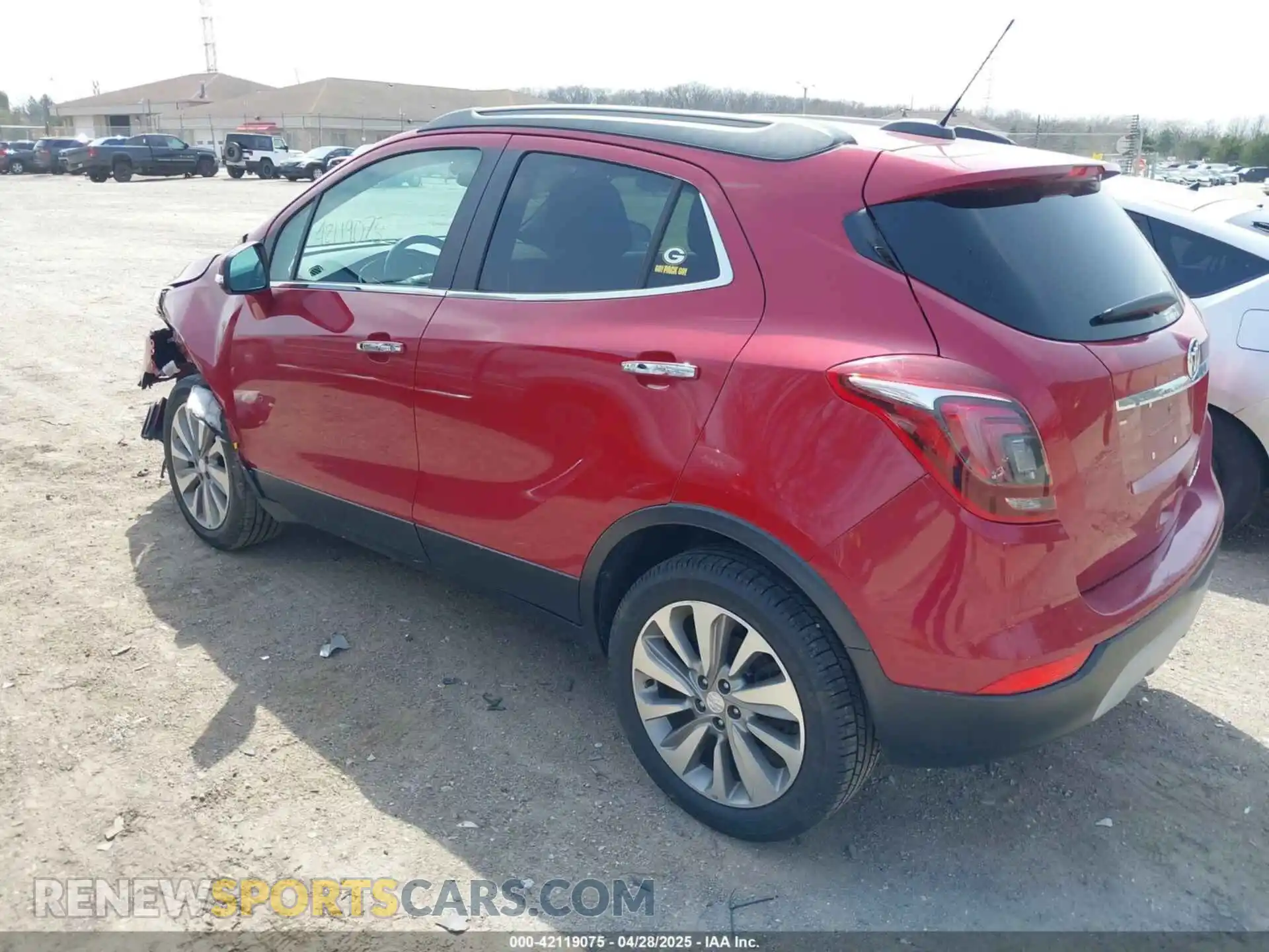 3 fotografías del automóvil dañado KL4CJASB8KB891431 BUICK ENCORE 2019