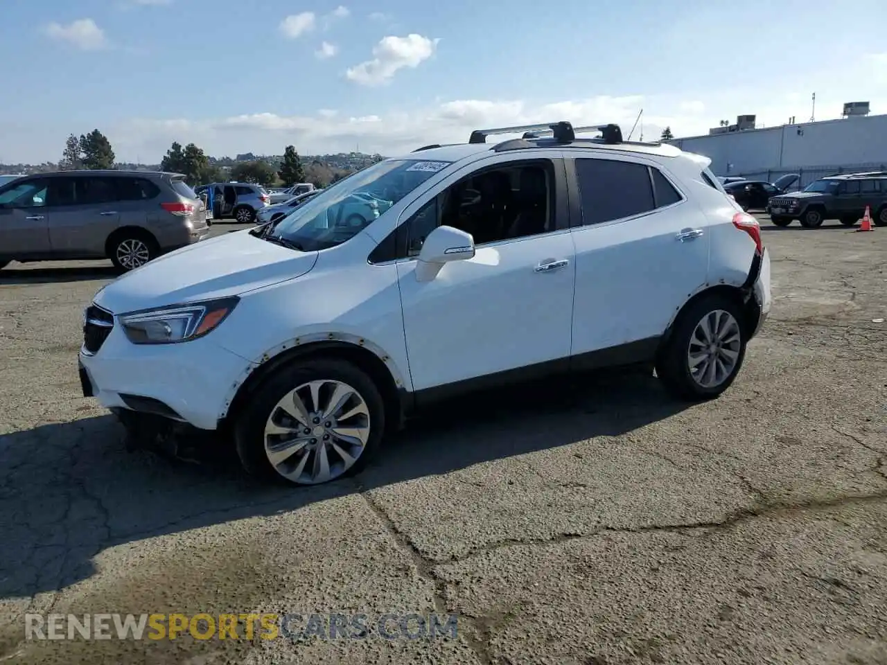 1 Photograph of a damaged car KL4CJASB8KB949750 BUICK ENCORE 2019
