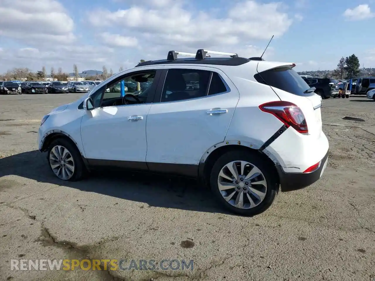 2 Photograph of a damaged car KL4CJASB8KB949750 BUICK ENCORE 2019