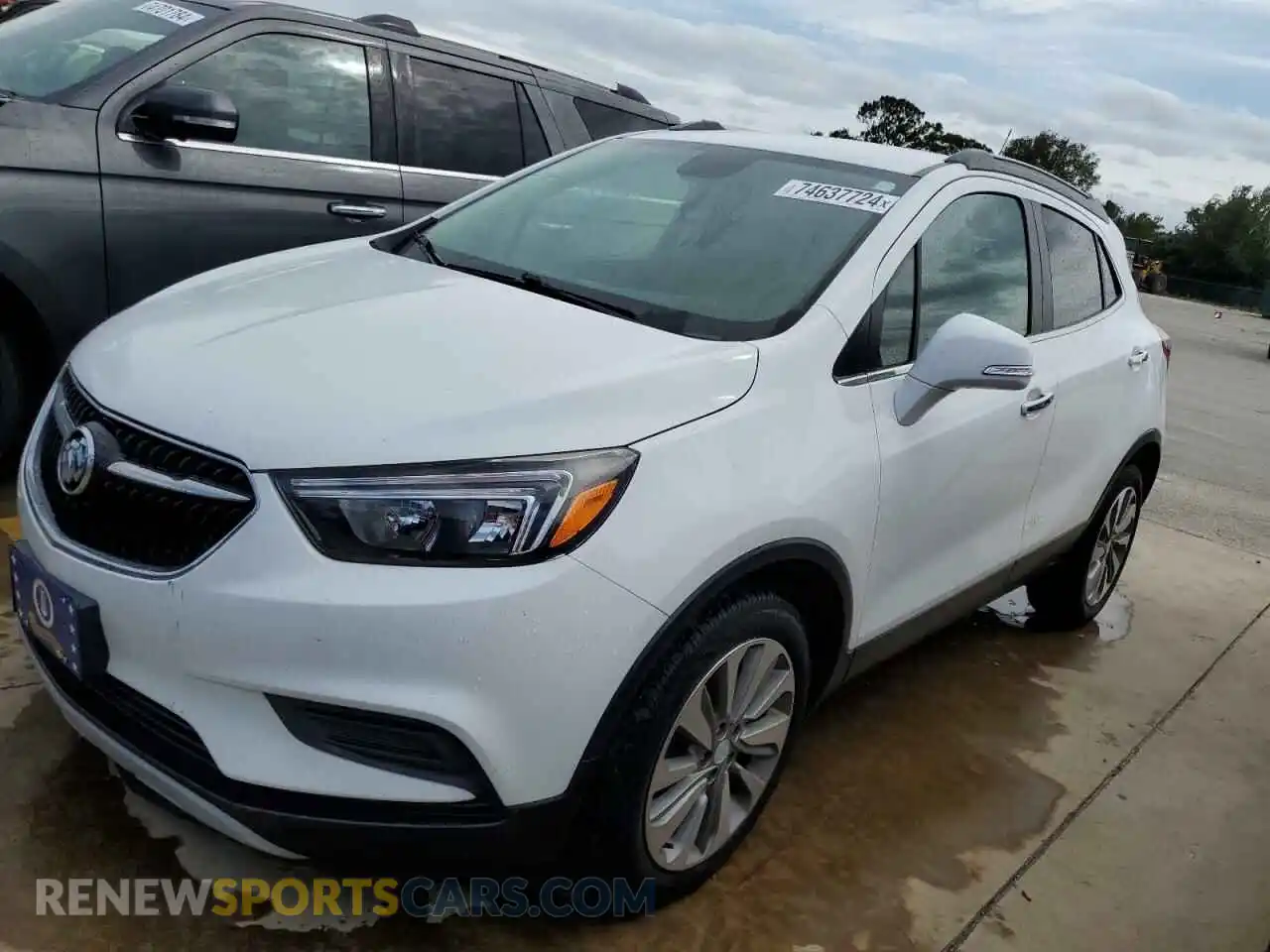 1 Photograph of a damaged car KL4CJASB9KB791564 BUICK ENCORE 2019