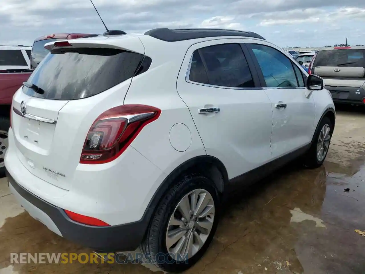 3 Photograph of a damaged car KL4CJASB9KB791564 BUICK ENCORE 2019