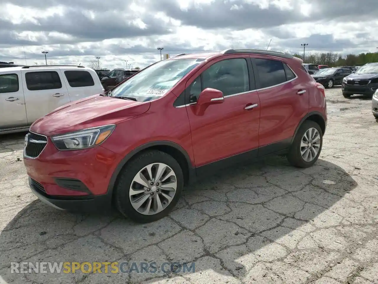 1 Photograph of a damaged car KL4CJASB9KB820335 BUICK ENCORE 2019
