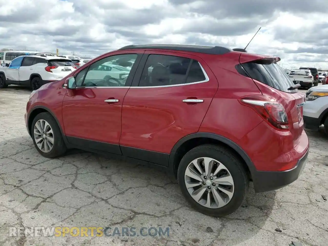 2 Photograph of a damaged car KL4CJASB9KB820335 BUICK ENCORE 2019