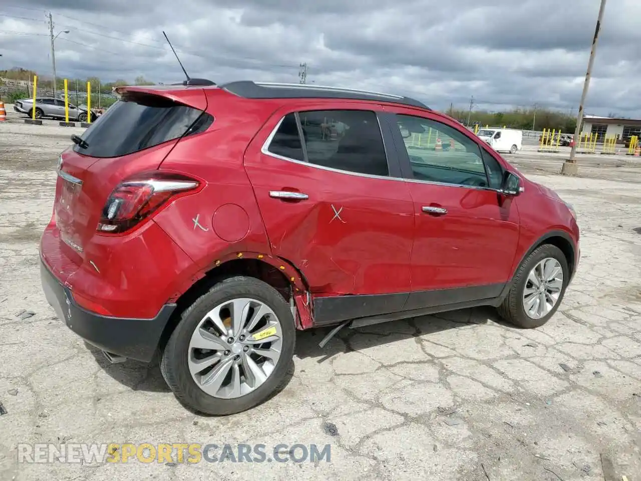 3 Photograph of a damaged car KL4CJASB9KB820335 BUICK ENCORE 2019