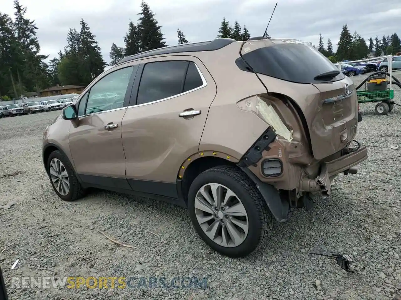 2 Photograph of a damaged car KL4CJASB9KB868725 BUICK ENCORE 2019