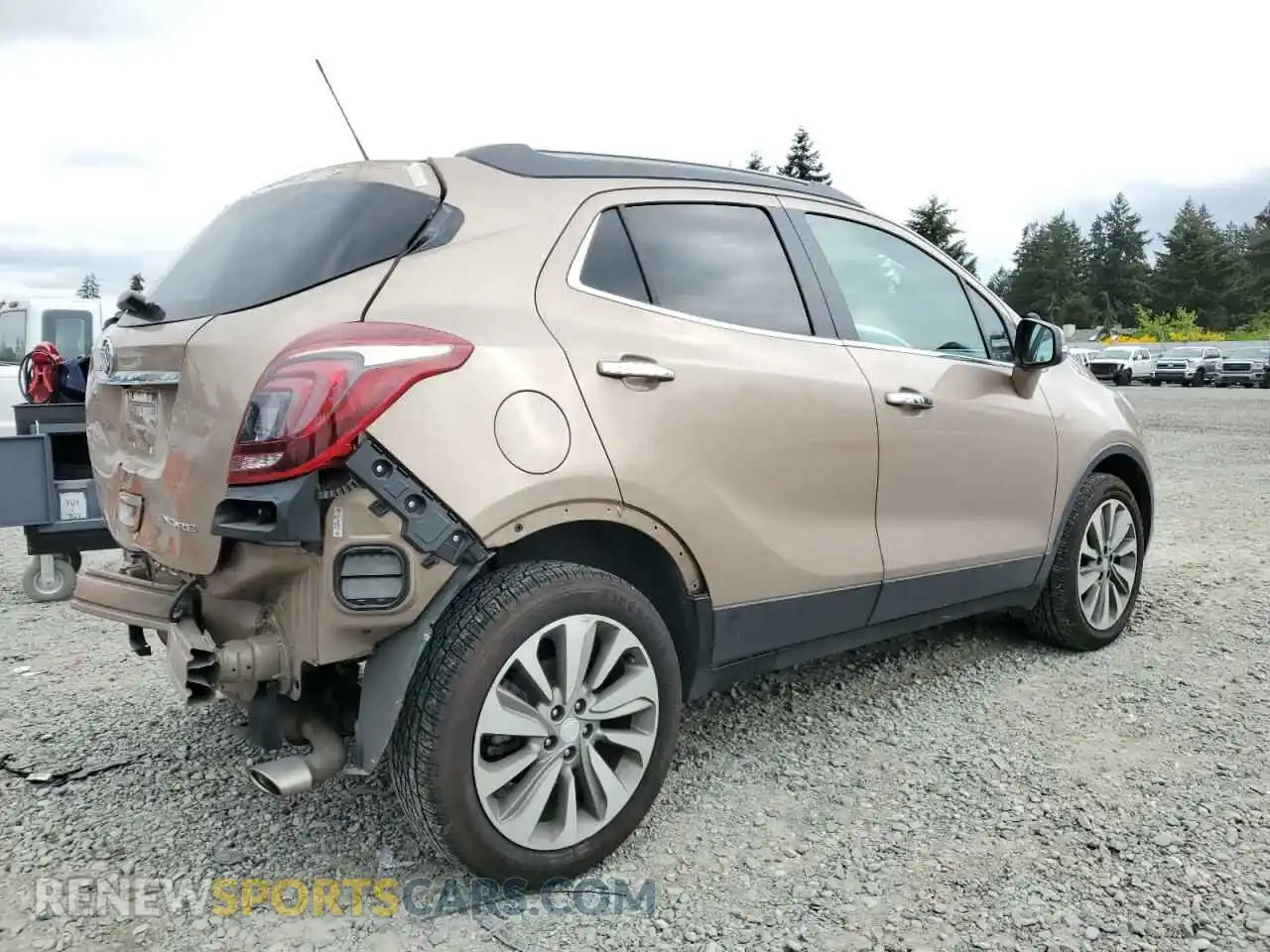 3 Photograph of a damaged car KL4CJASB9KB868725 BUICK ENCORE 2019