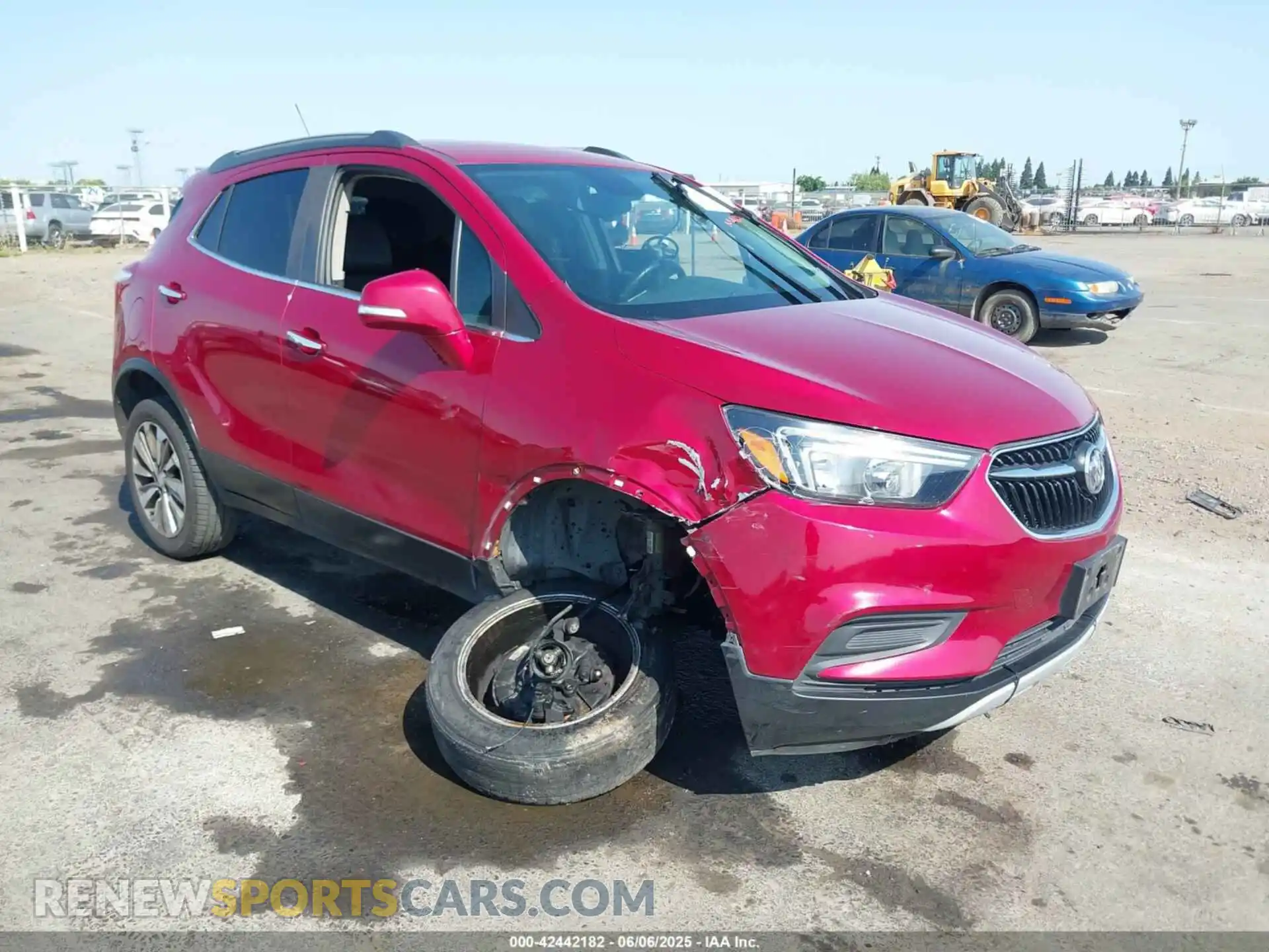 1 Photograph of a damaged car KL4CJASBXKB762249 BUICK ENCORE 2019