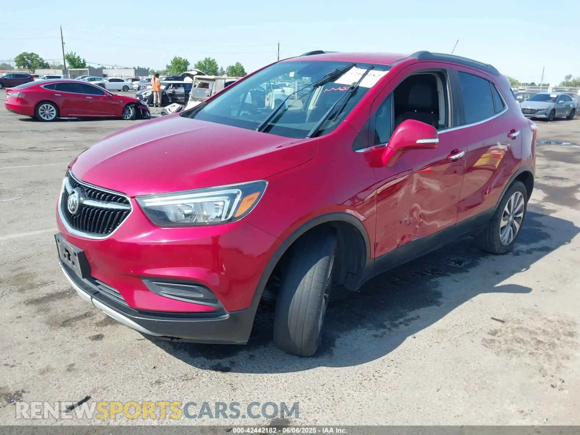 2 Photograph of a damaged car KL4CJASBXKB762249 BUICK ENCORE 2019
