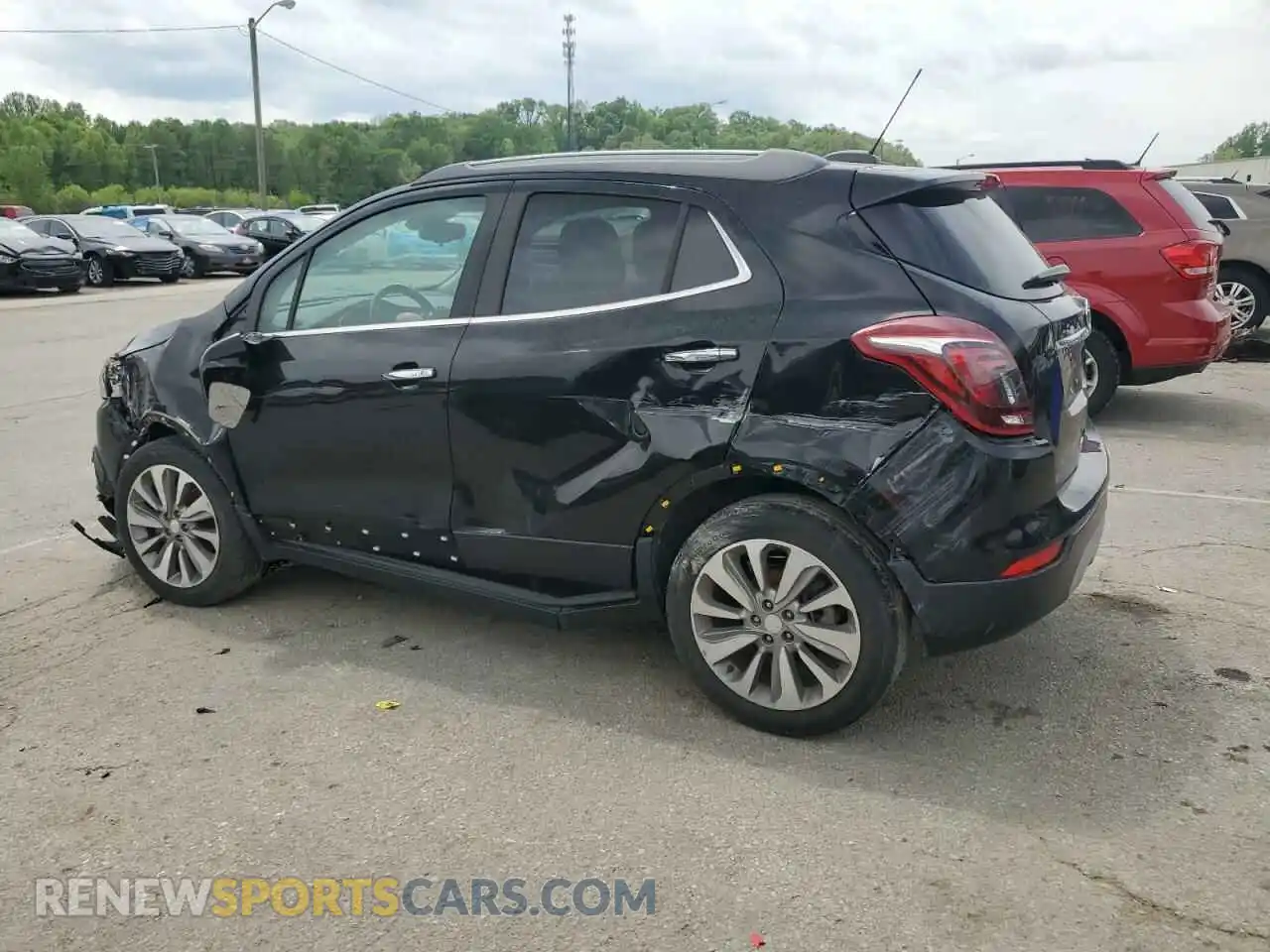 2 fotografías del automóvil dañado KL4CJASBXKB845406 BUICK ENCORE 2019