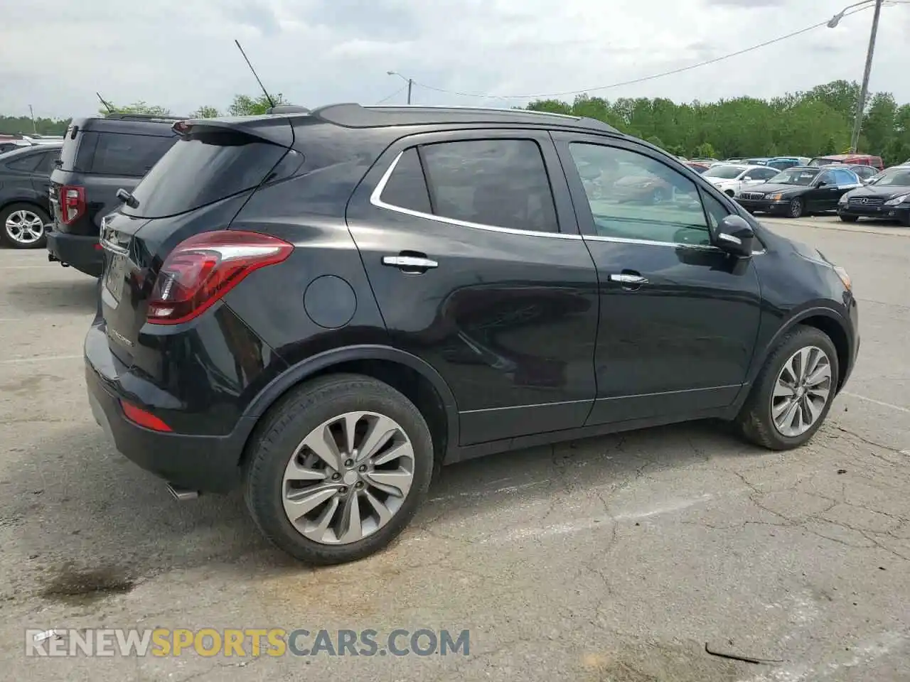 3 fotografías del automóvil dañado KL4CJASBXKB845406 BUICK ENCORE 2019