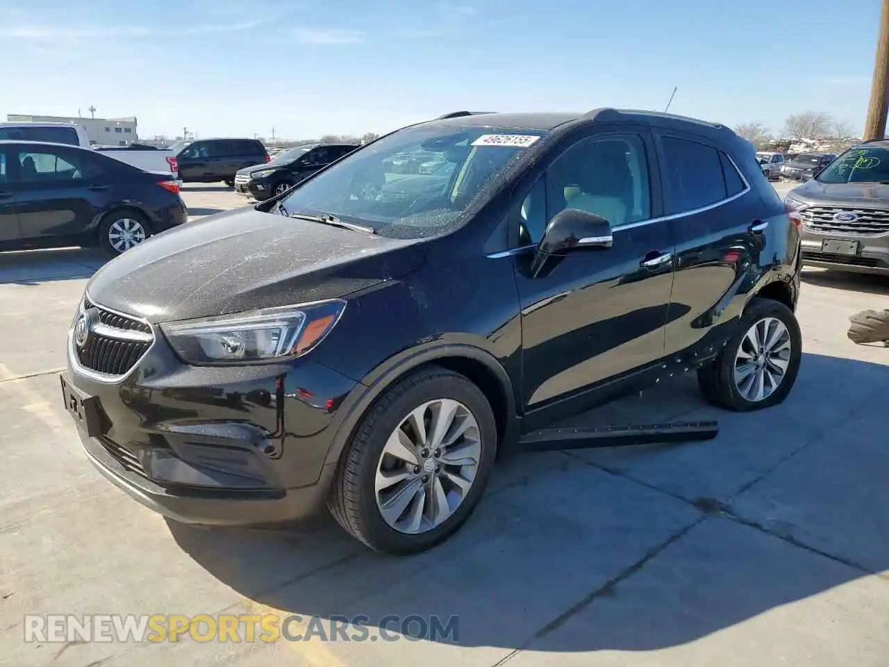1 Photograph of a damaged car KL4CJASBXKB916538 BUICK ENCORE 2019