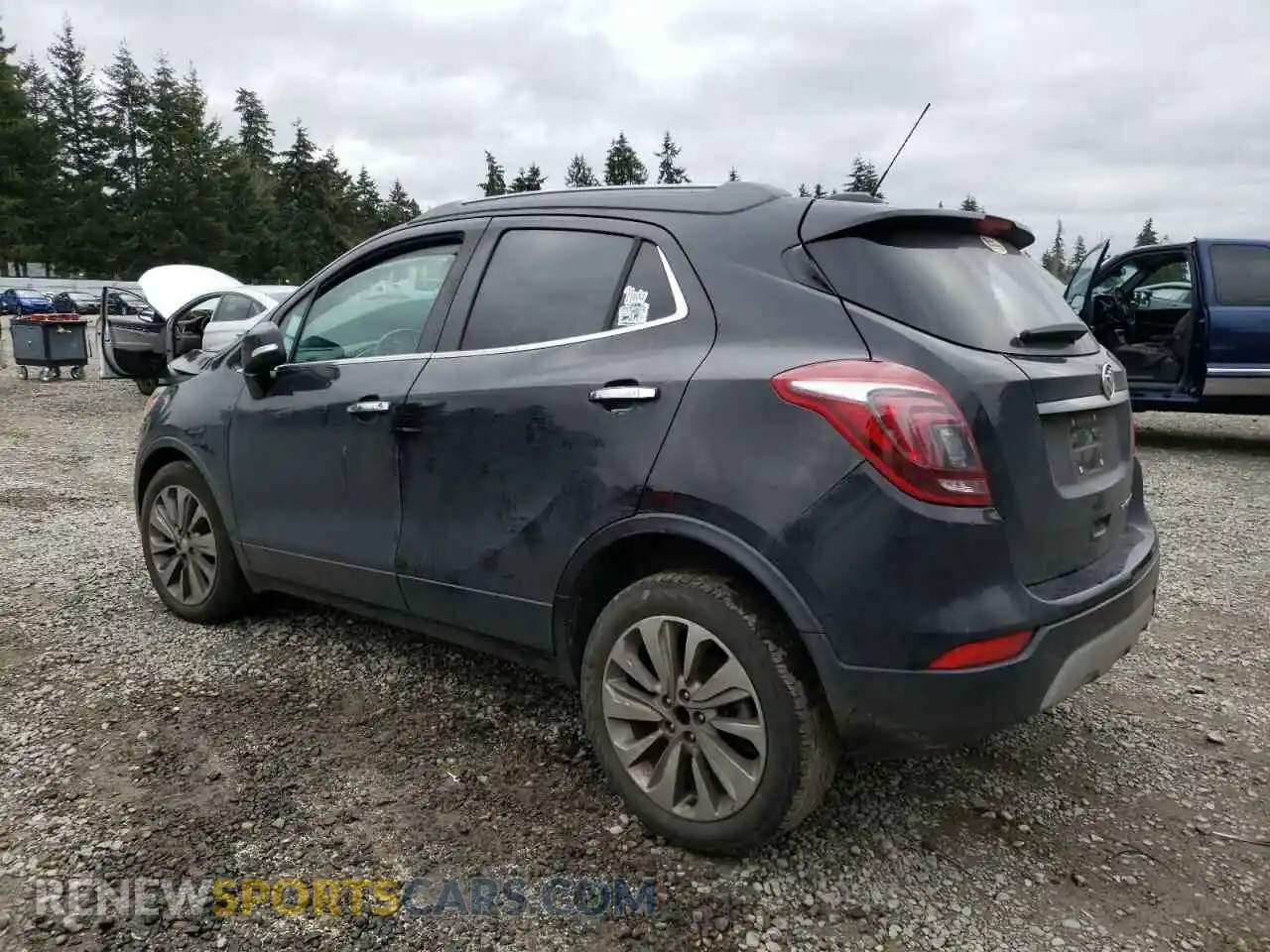 2 fotografías del automóvil dañado KL4CJASBXKB956408 BUICK ENCORE 2019