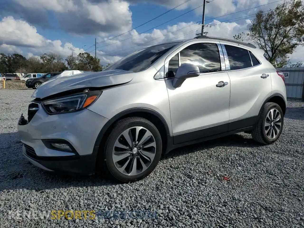 1 Photograph of a damaged car KL4CJCSM1KB758507 BUICK ENCORE 2019