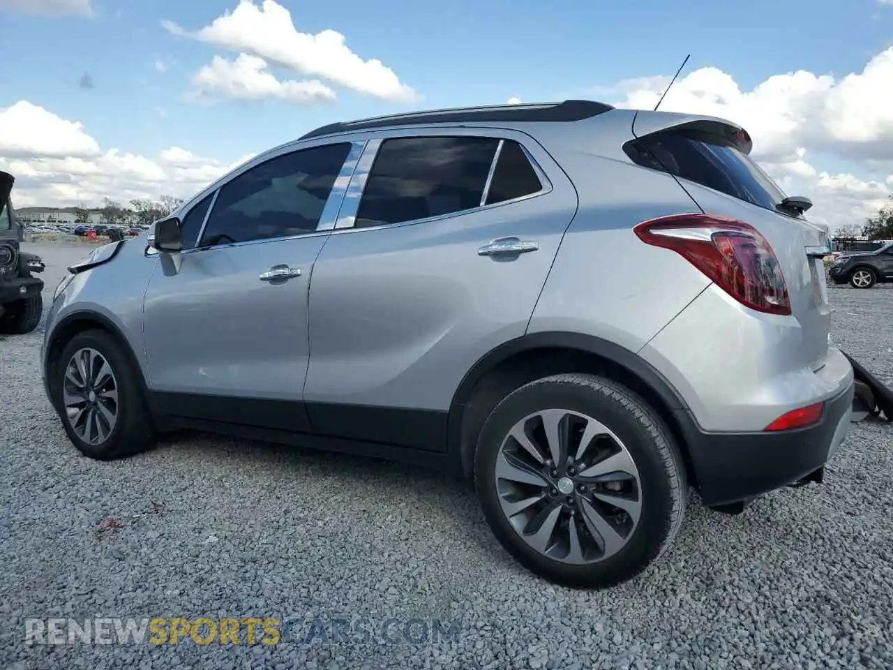 2 Photograph of a damaged car KL4CJCSM1KB758507 BUICK ENCORE 2019