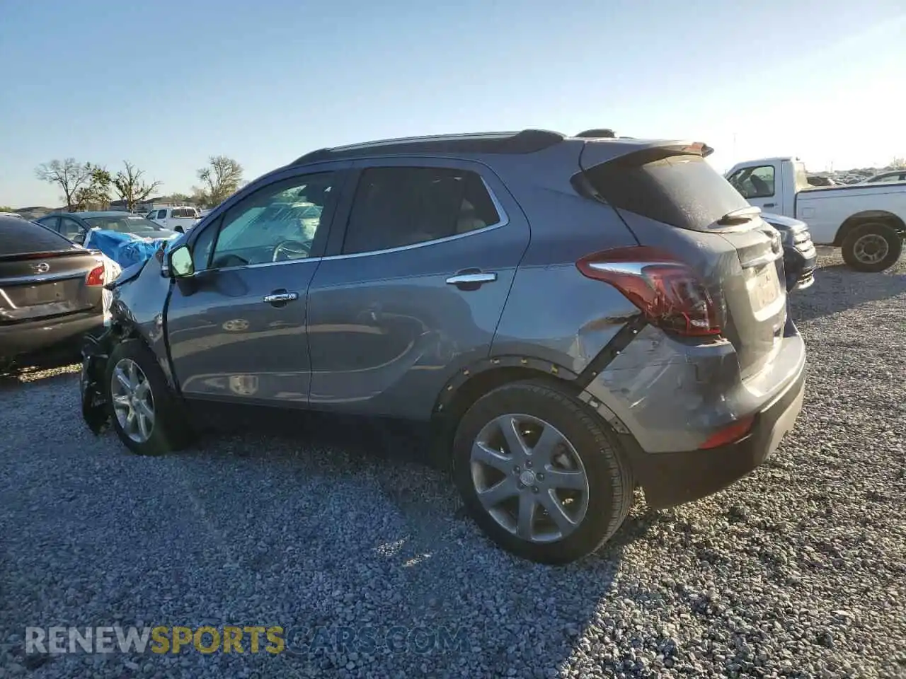 2 Фотография поврежденного автомобиля KL4CJCSM2KB749749 BUICK ENCORE 2019