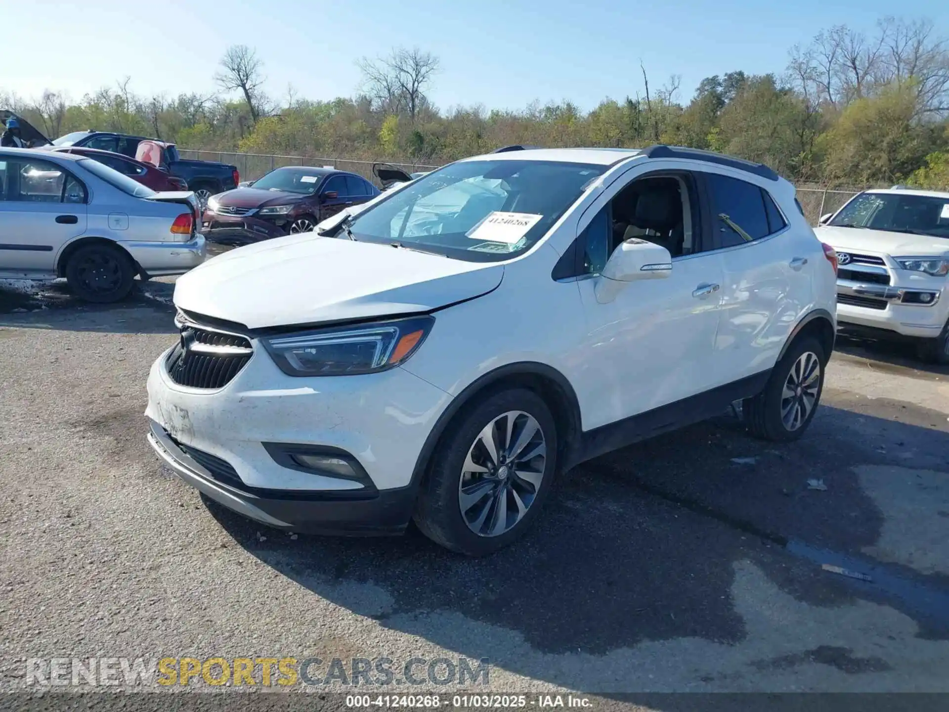 2 Photograph of a damaged car KL4CJCSM2KB776403 BUICK ENCORE 2019