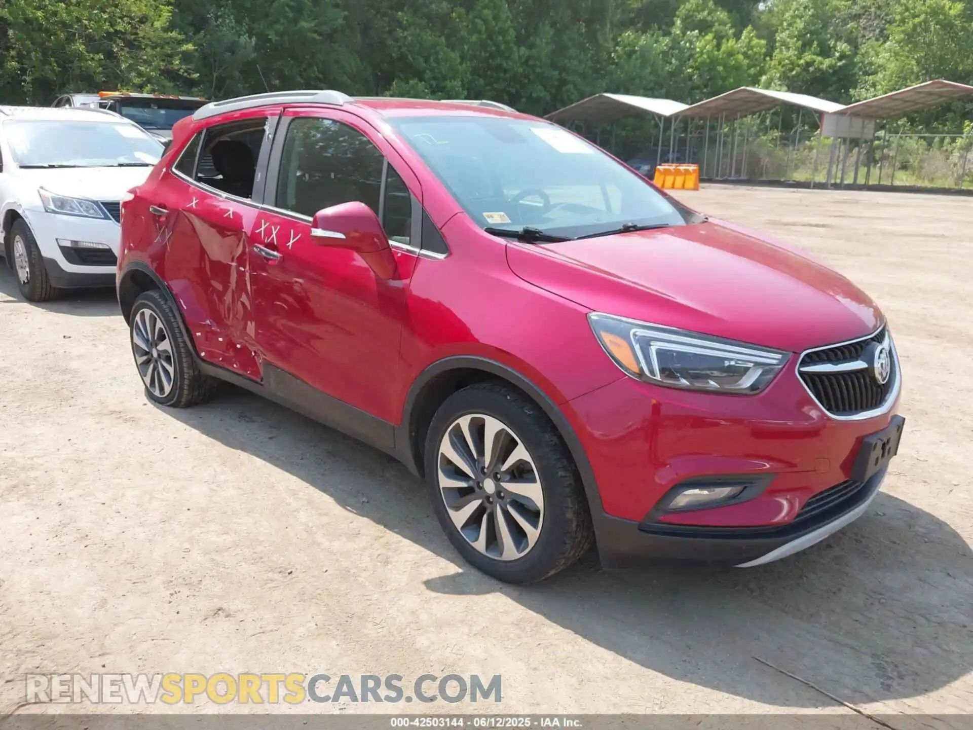 1 Photograph of a damaged car KL4CJCSM6KB871319 BUICK ENCORE 2019
