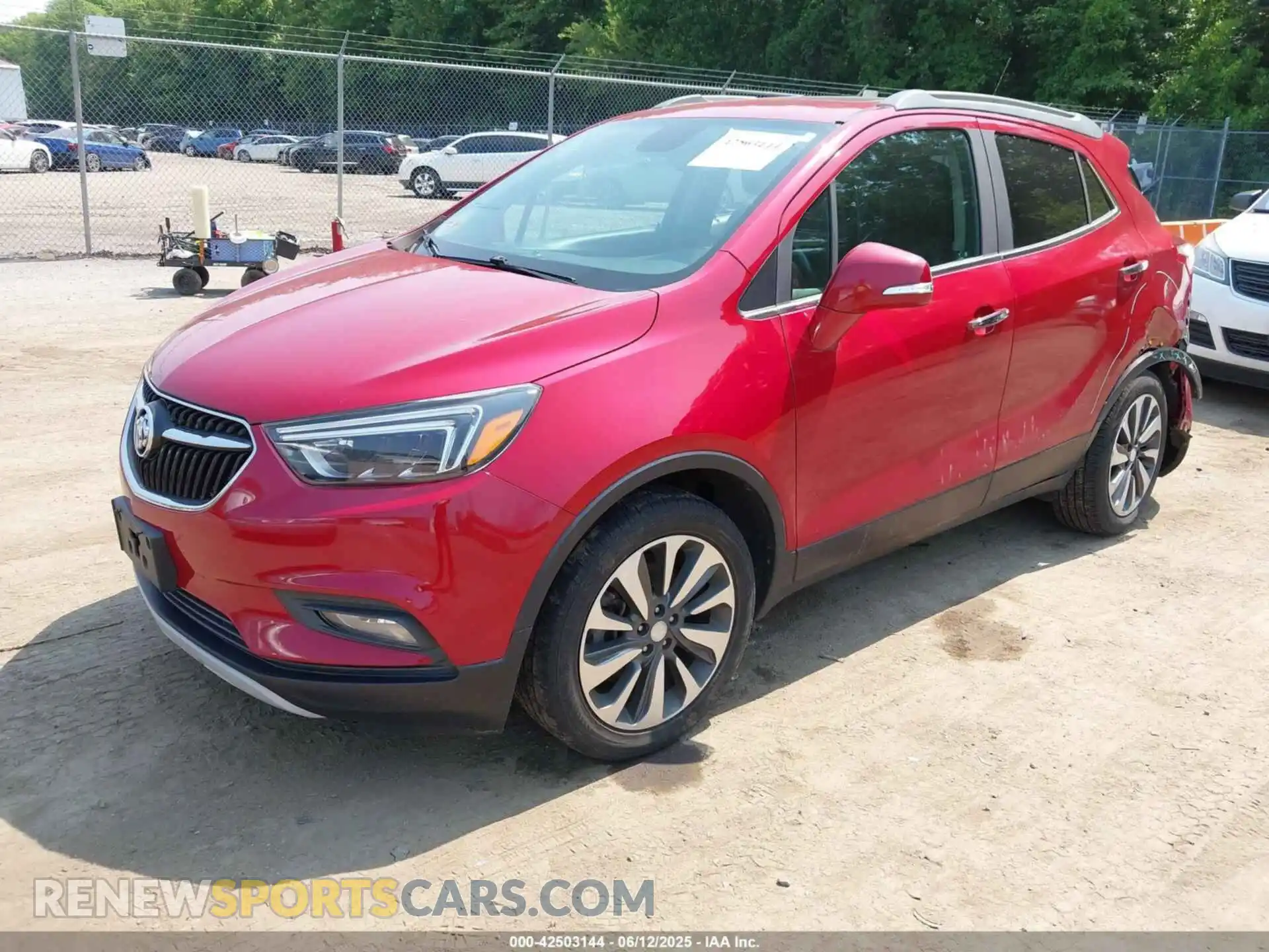 2 Photograph of a damaged car KL4CJCSM6KB871319 BUICK ENCORE 2019