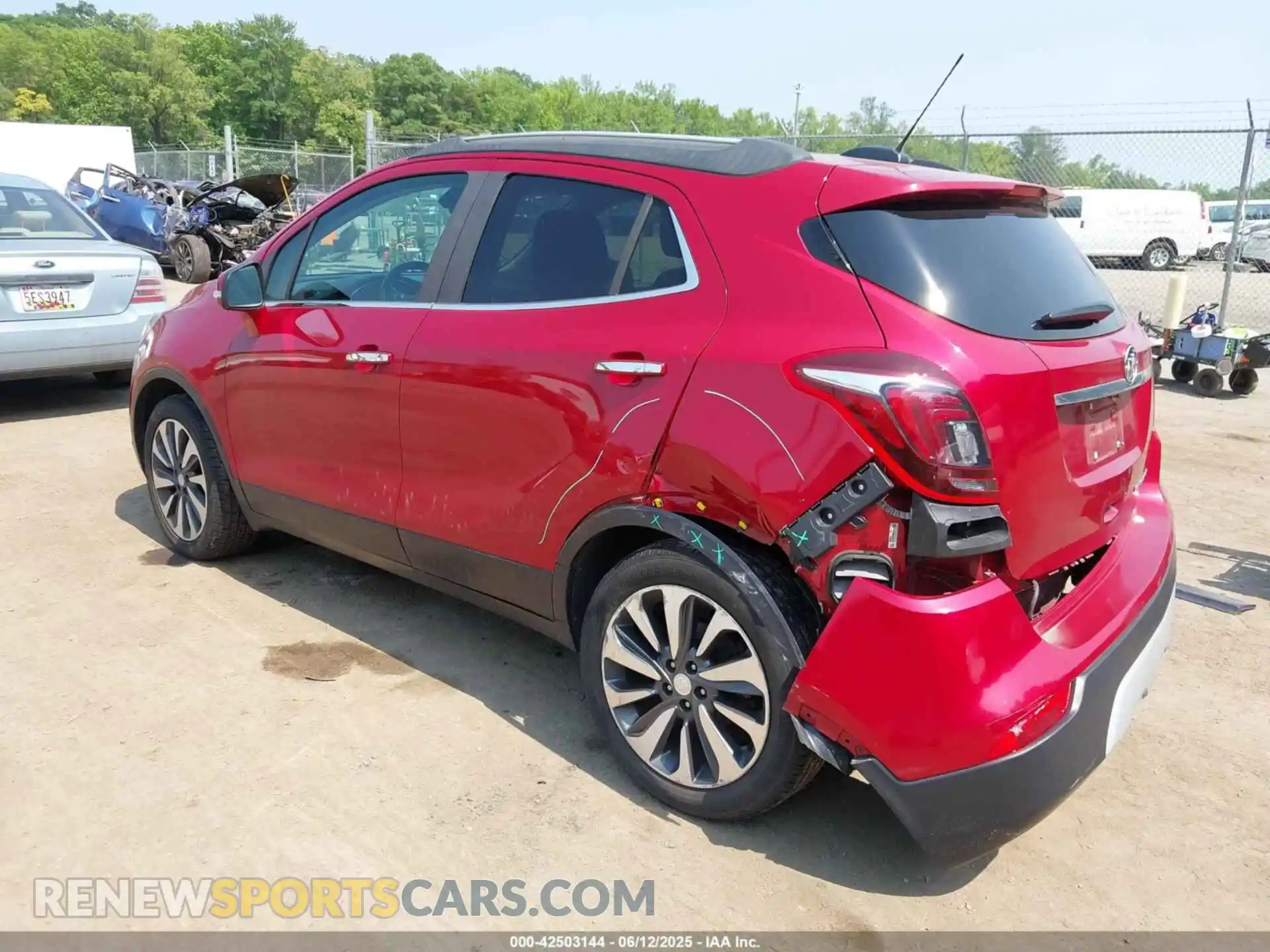 3 Photograph of a damaged car KL4CJCSM6KB871319 BUICK ENCORE 2019