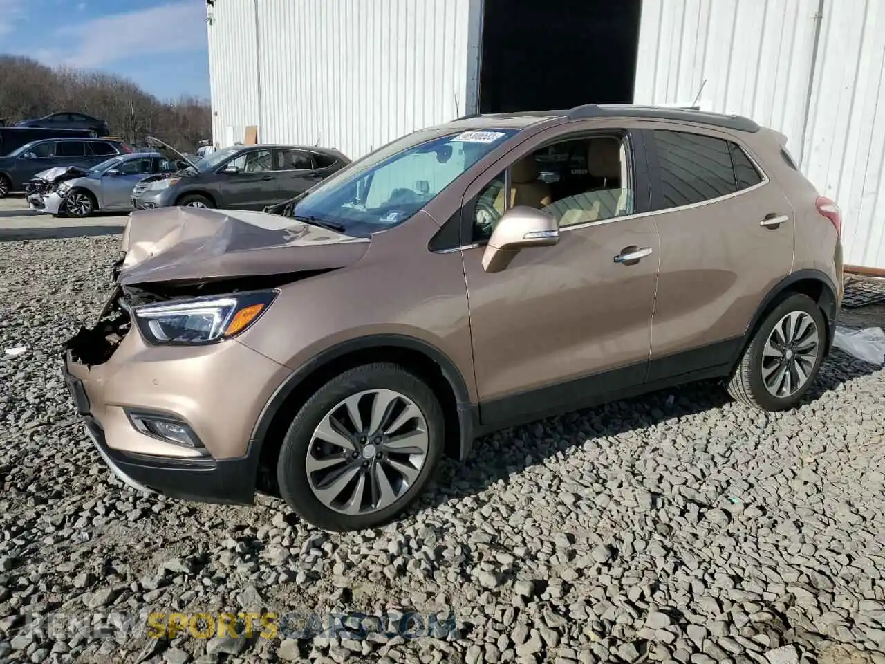 1 Photograph of a damaged car KL4CJCSM8KB896416 BUICK ENCORE 2019
