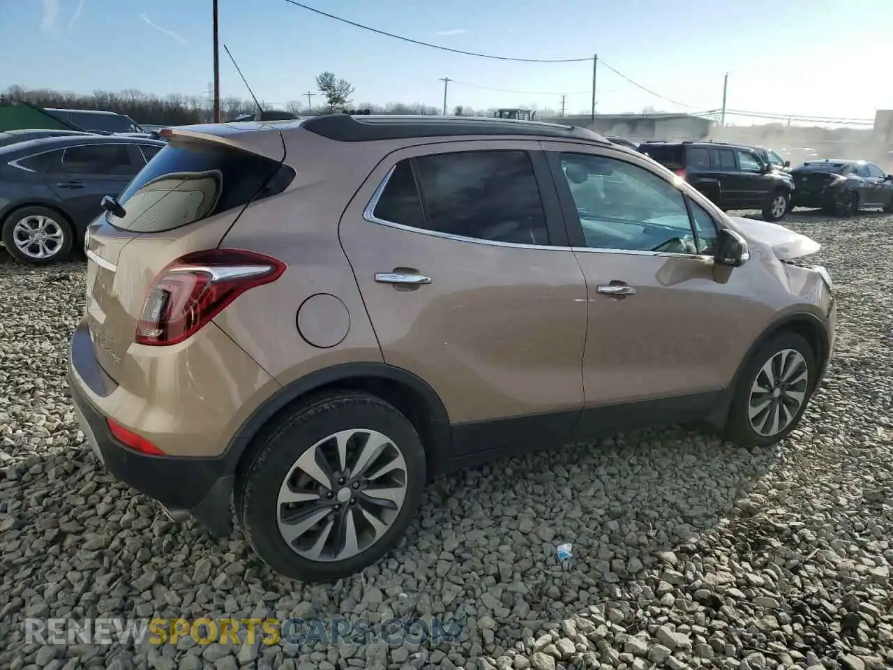 3 Photograph of a damaged car KL4CJCSM8KB896416 BUICK ENCORE 2019
