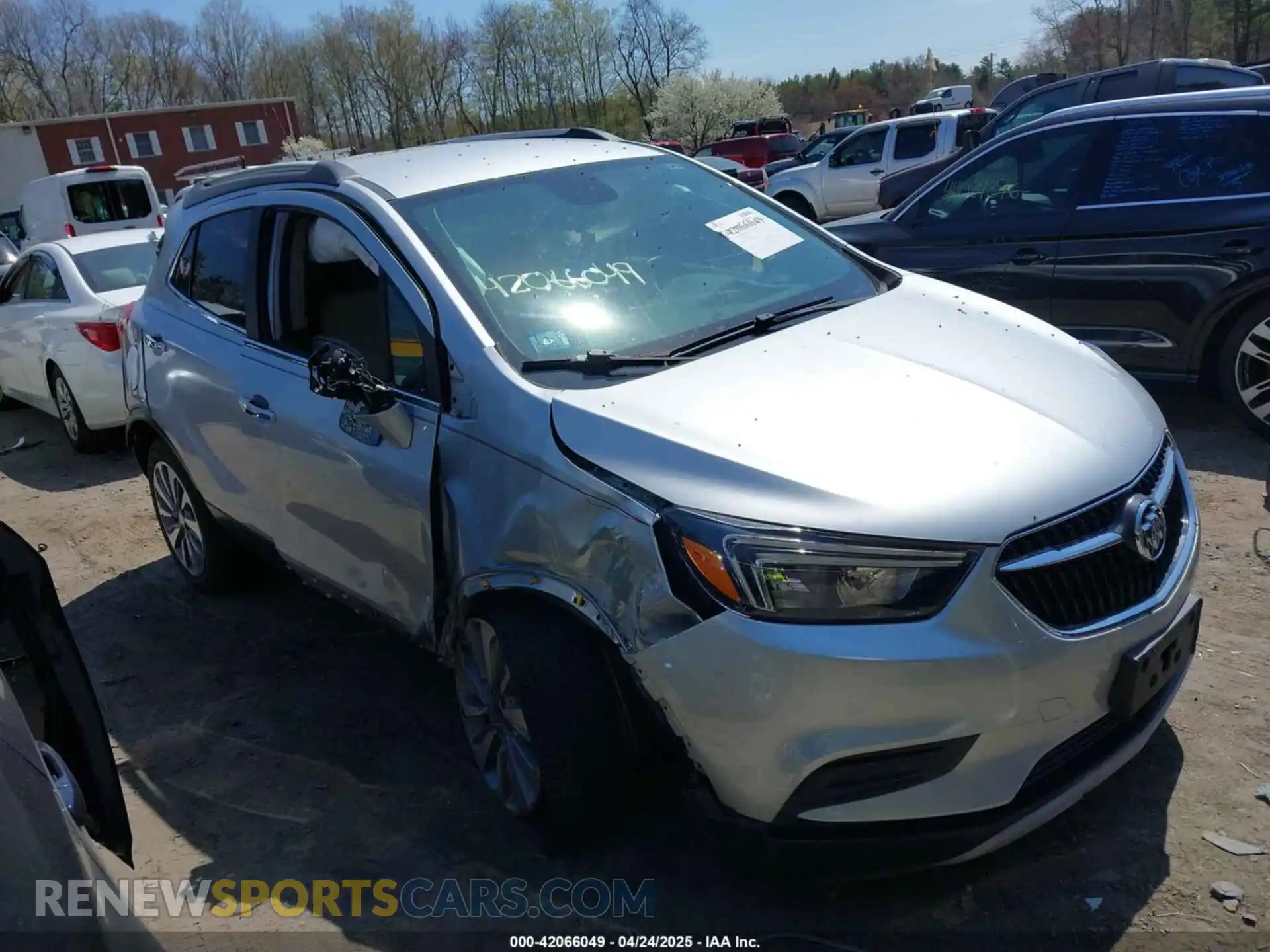 1 Photograph of a damaged car KL4CJESB1KB945840 BUICK ENCORE 2019