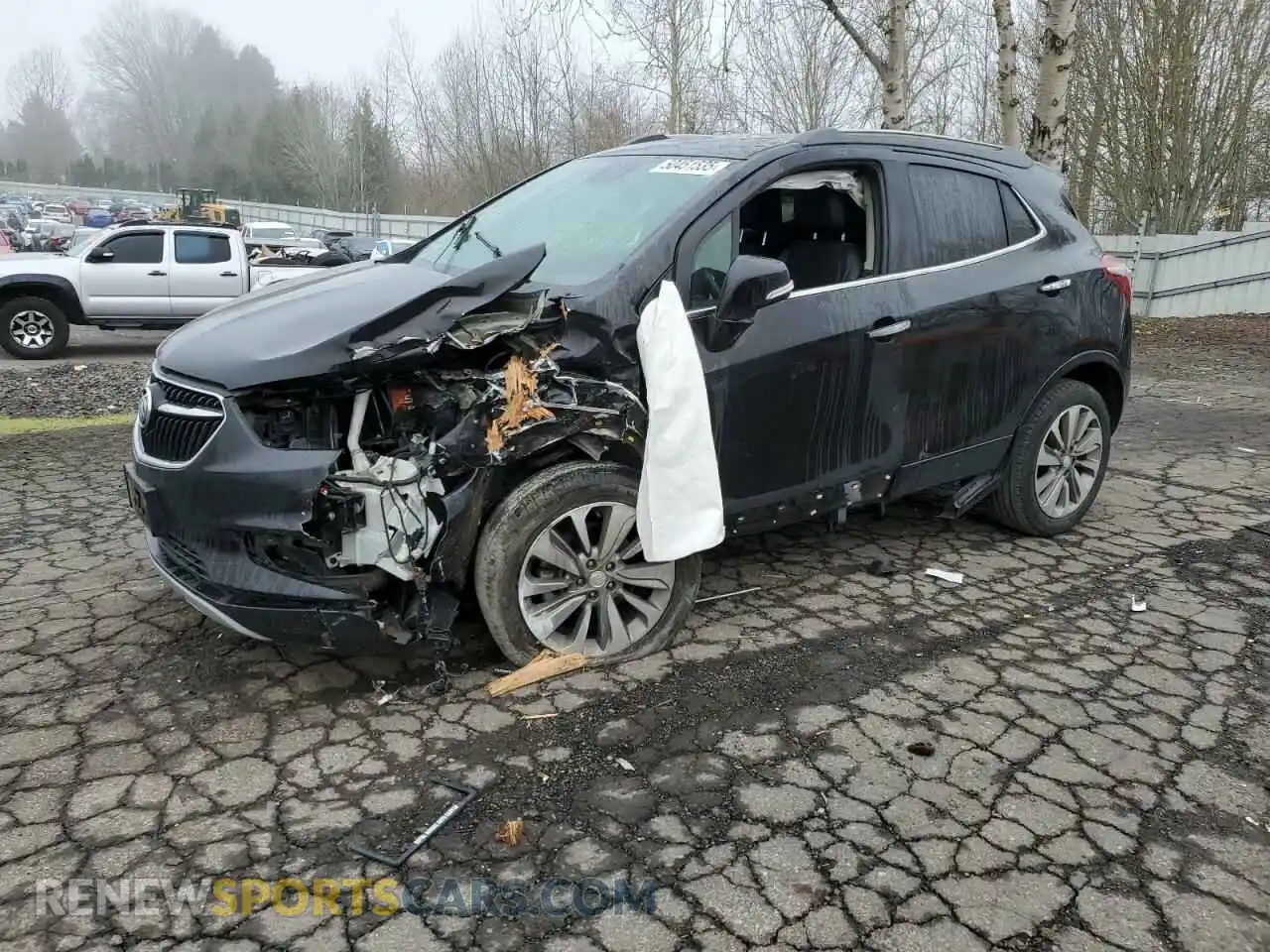 1 Фотография поврежденного автомобиля KL4CJESB2KB788948 BUICK ENCORE 2019