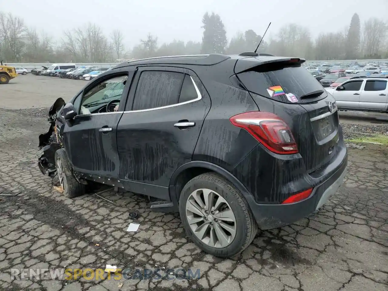 2 Фотография поврежденного автомобиля KL4CJESB2KB788948 BUICK ENCORE 2019
