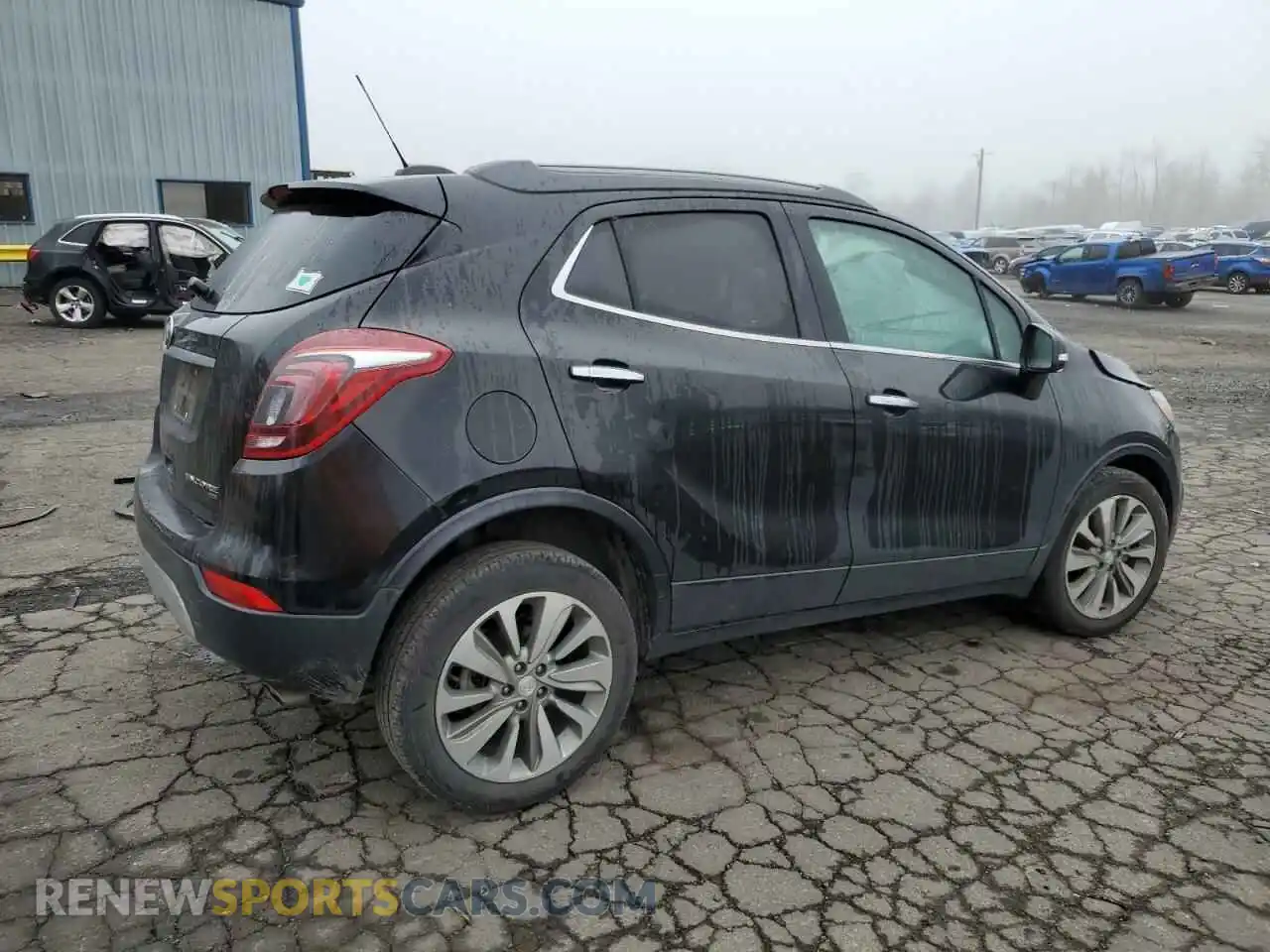 3 Фотография поврежденного автомобиля KL4CJESB2KB788948 BUICK ENCORE 2019