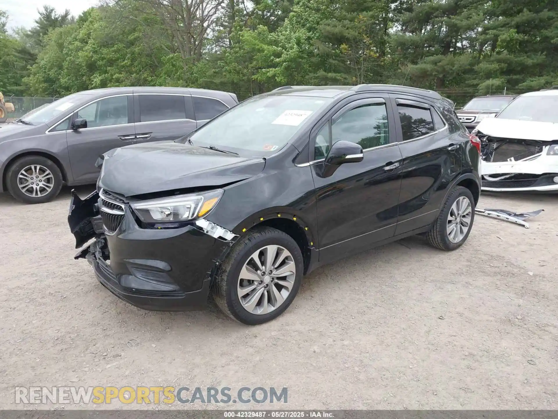 2 Фотография поврежденного автомобиля KL4CJESB2KB944826 BUICK ENCORE 2019