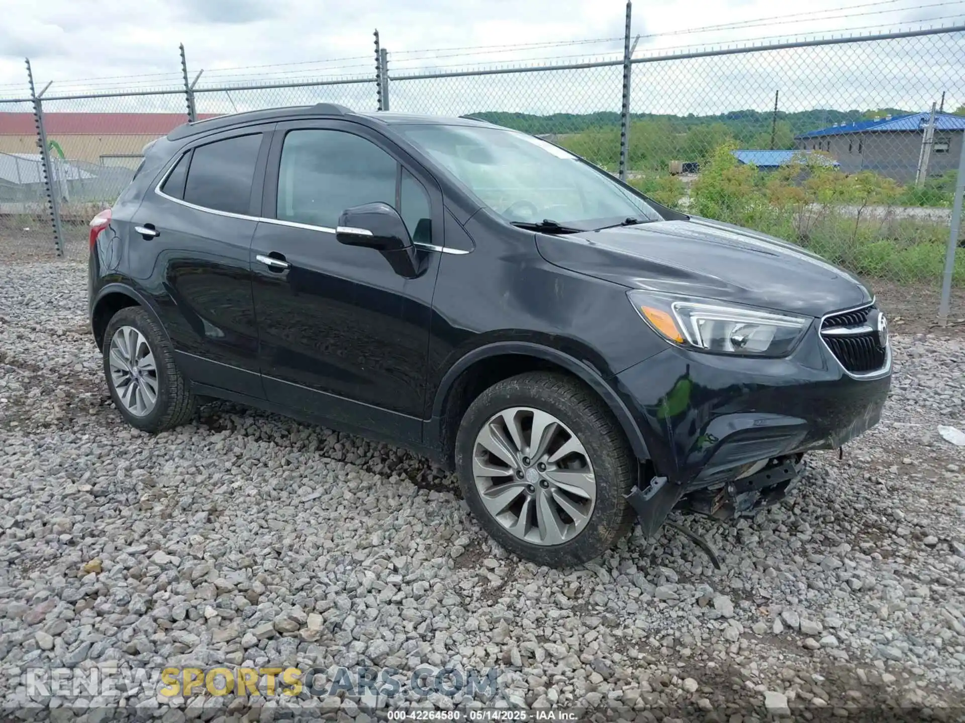 1 Photograph of a damaged car KL4CJESB2KBA79A95 BUICK ENCORE 2019