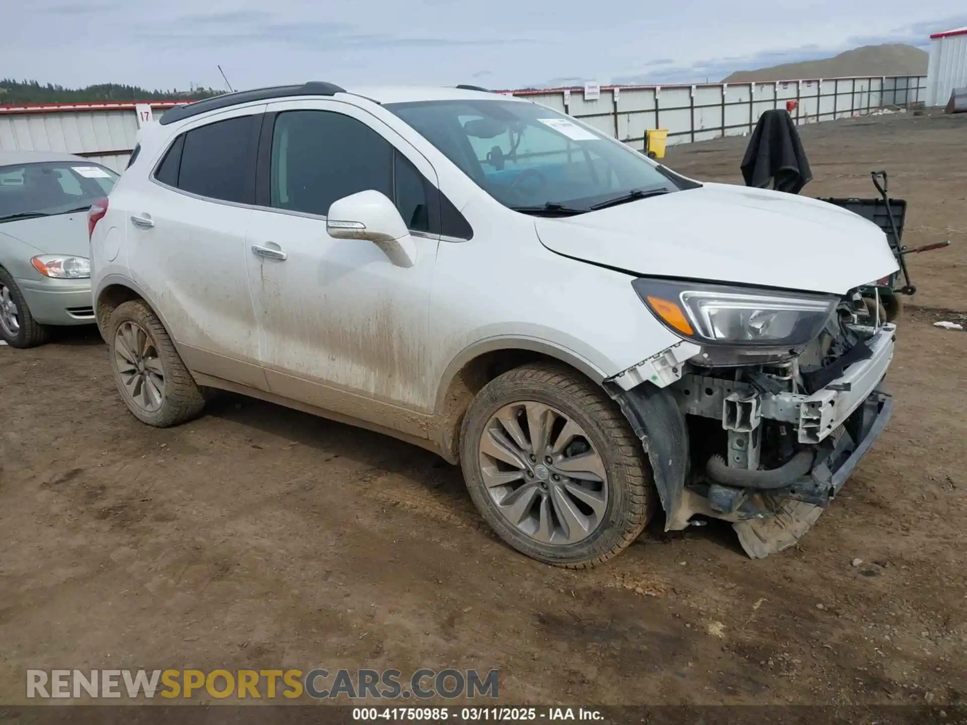 1 Photograph of a damaged car KL4CJESB4KB726662 BUICK ENCORE 2019
